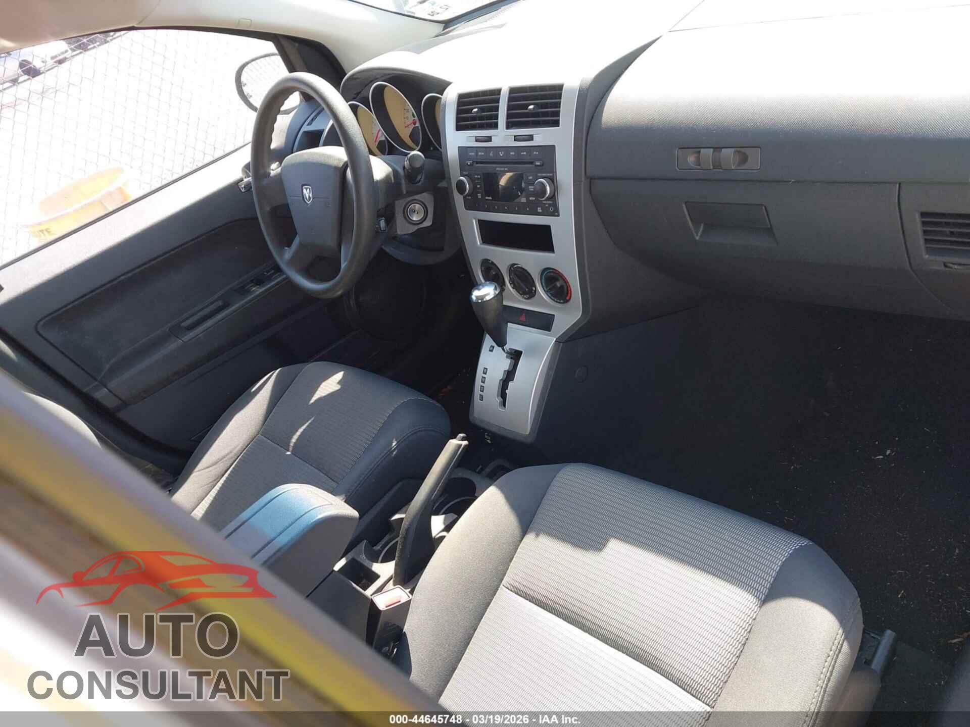 DODGE CALIBER 2009 - 1B3HB48A49D170838