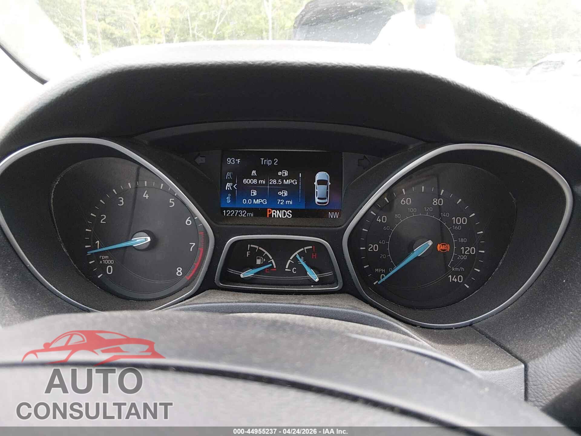 FORD FOCUS 2016 - 1FADP3K29GL406676
