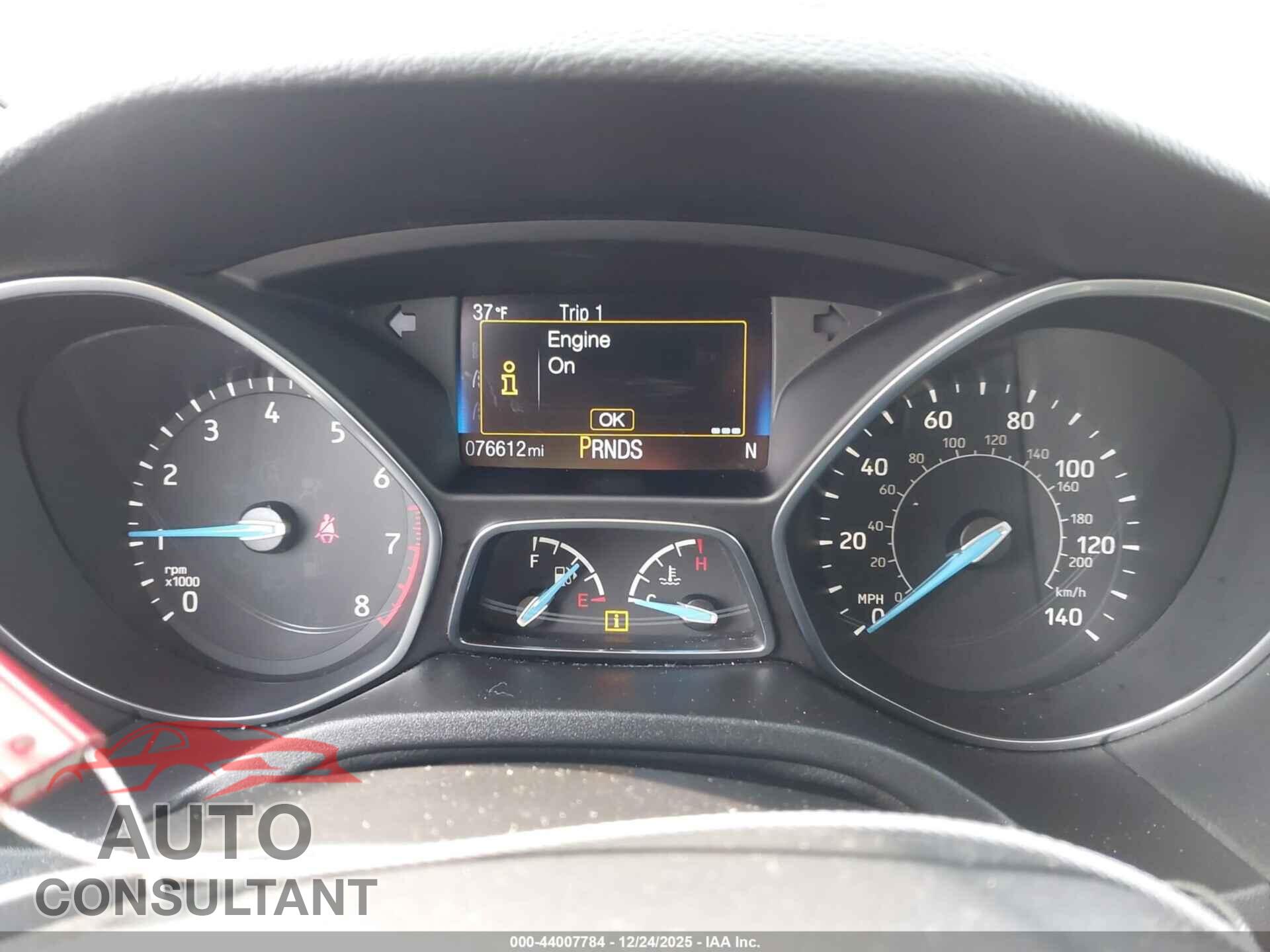 FORD FOCUS 2017 - 1FADP3FE5HL230280