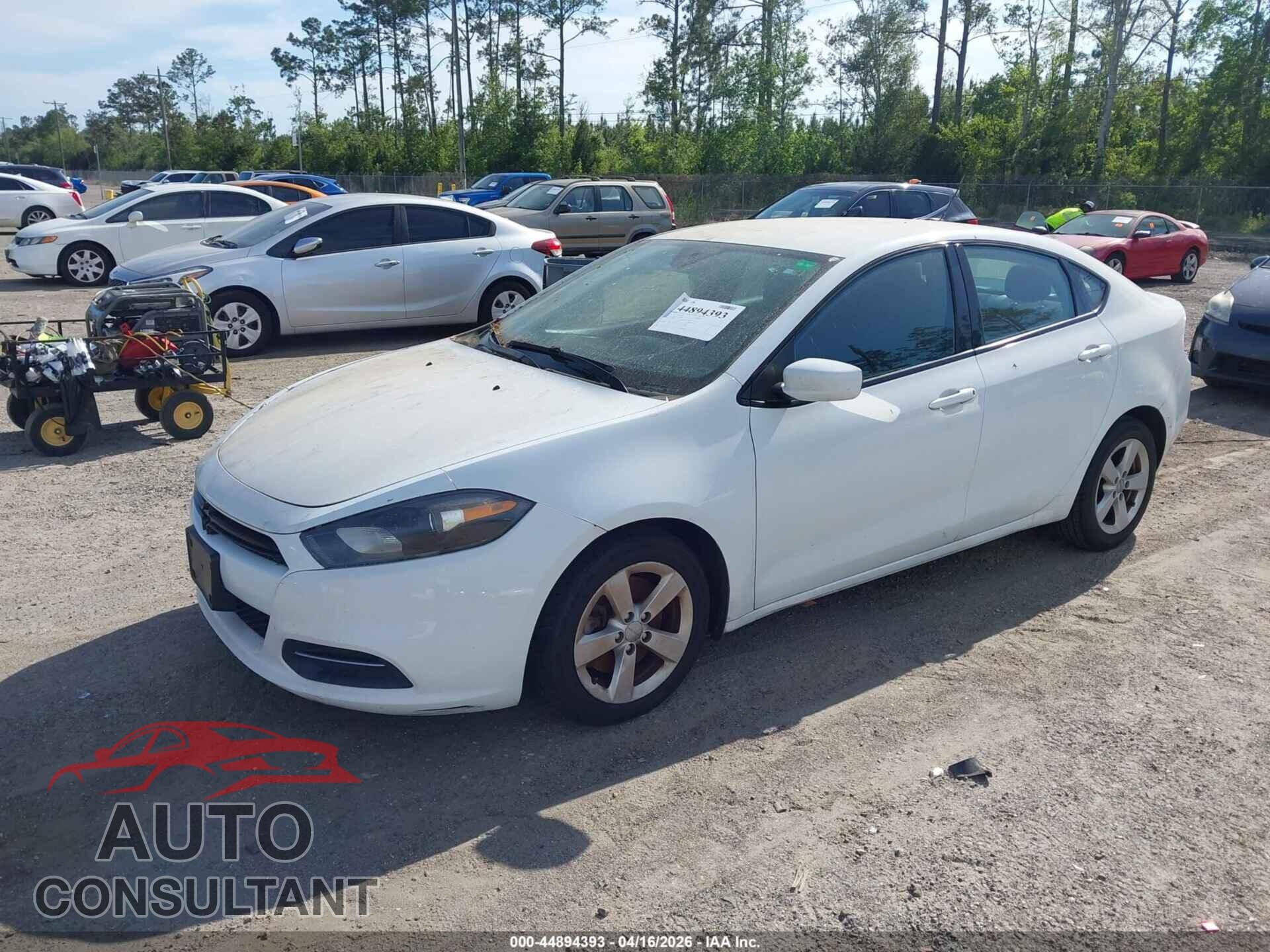DODGE DART 2015 - 1C3CDFBB1FD192988