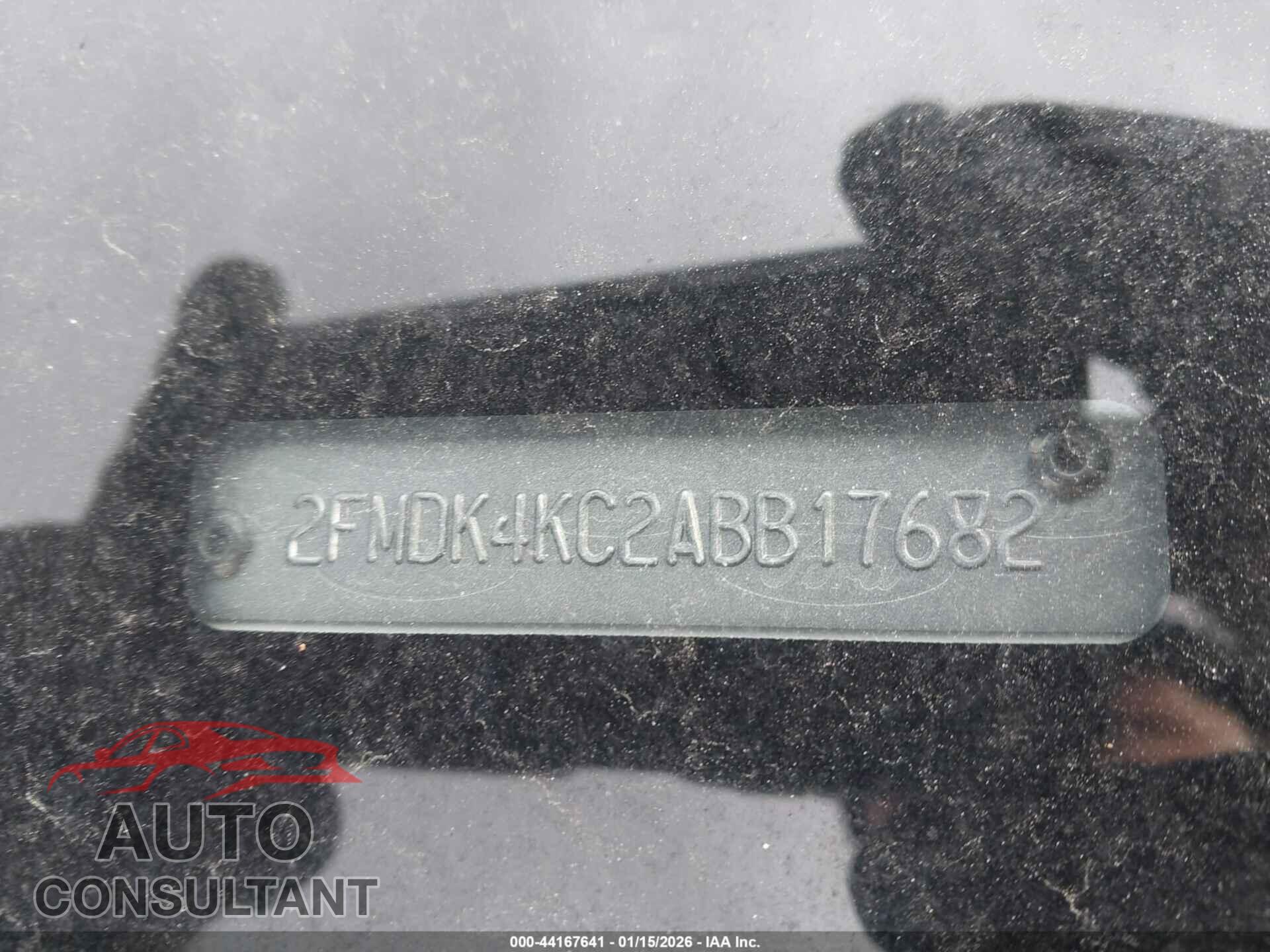 FORD EDGE 2010 - 2FMDK4KC2ABB17682