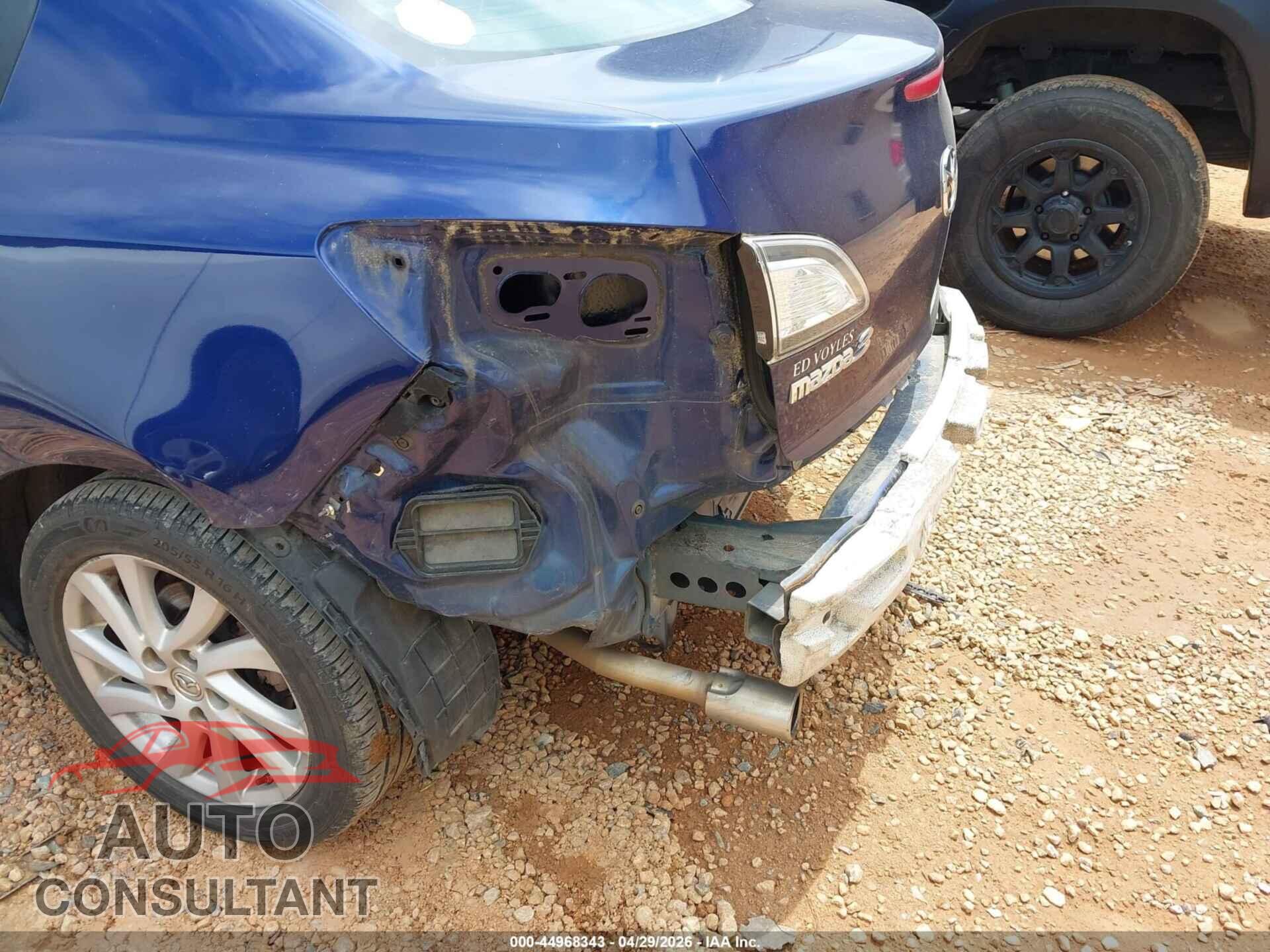MAZDA MAZDA3 2012 - JM1BL1VF9C1506086