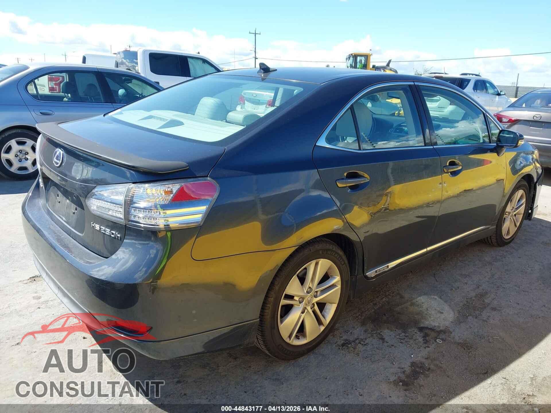 LEXUS HS 250H 2010 - JTHBB1BA5A2003351