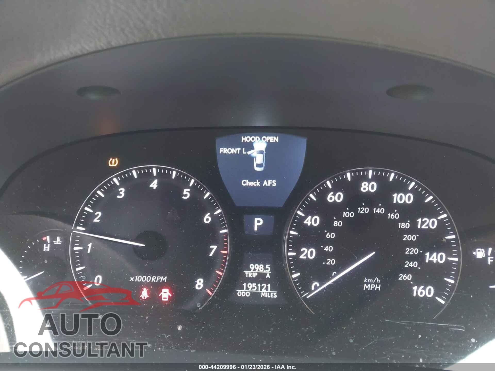 LEXUS LS 460 2012 - JTHBL5EF9C5111663