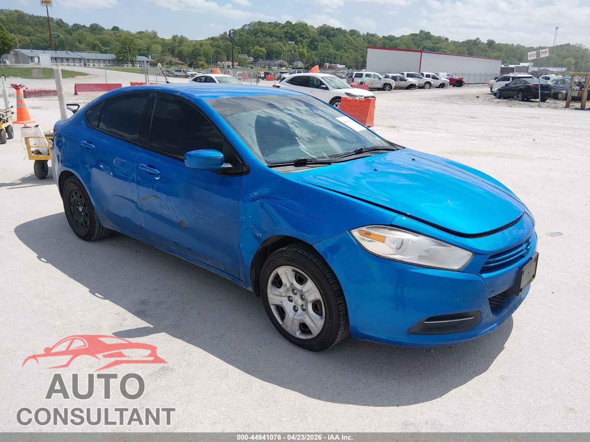 DODGE DART 2015 - 1C3CDFAA0FD330884