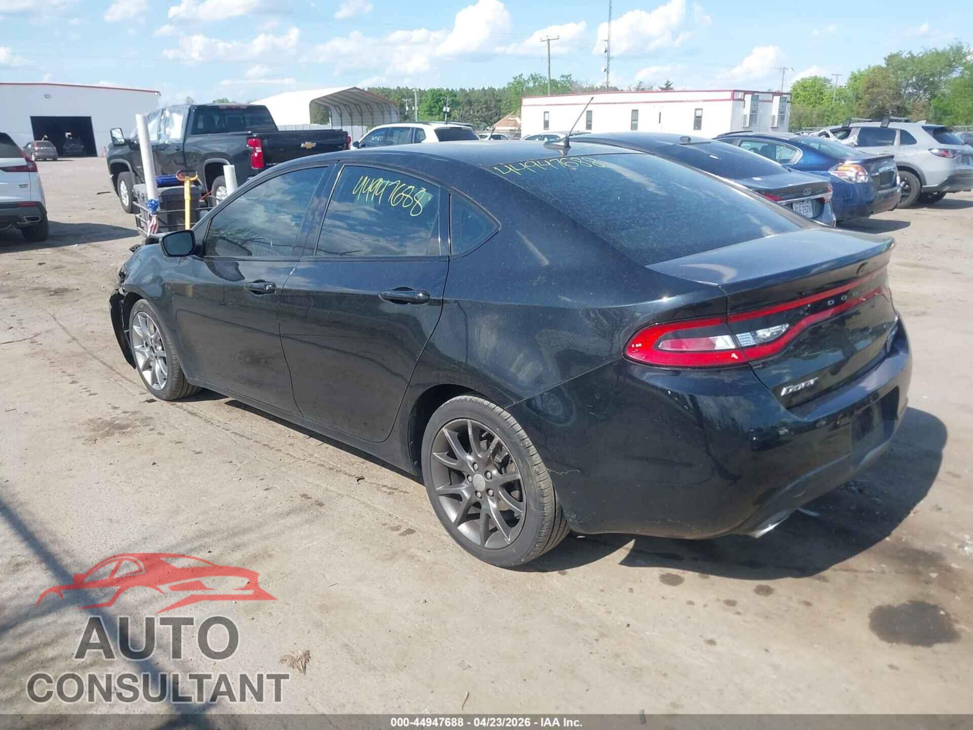 DODGE DART 2013 - 1C3CDFBA8DD335889