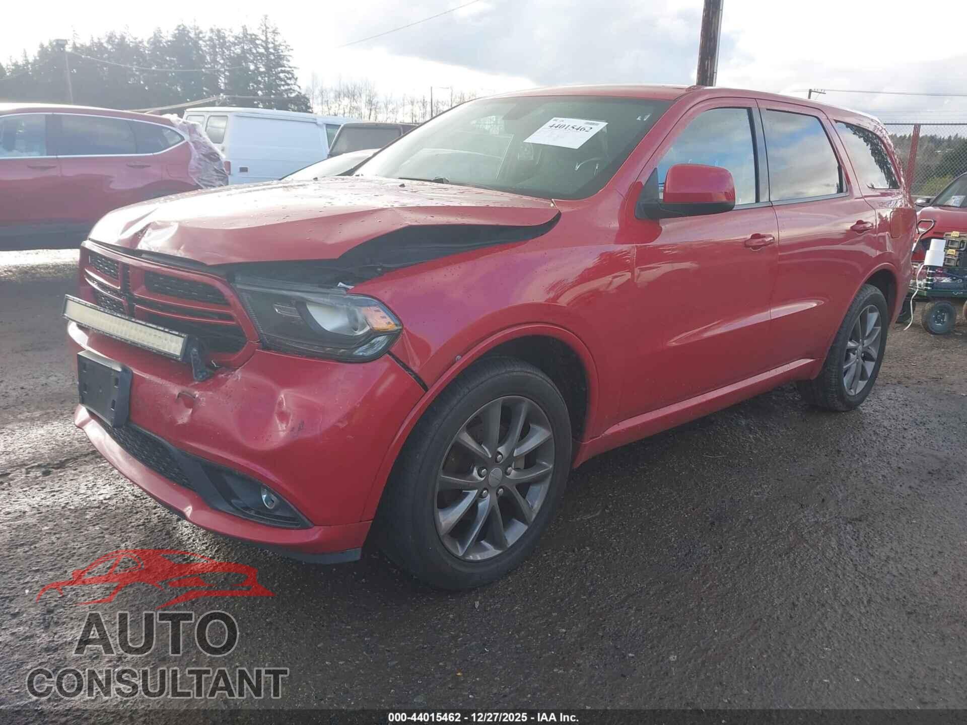 DODGE DURANGO 2015 - 1C4RDJAG7FC709870