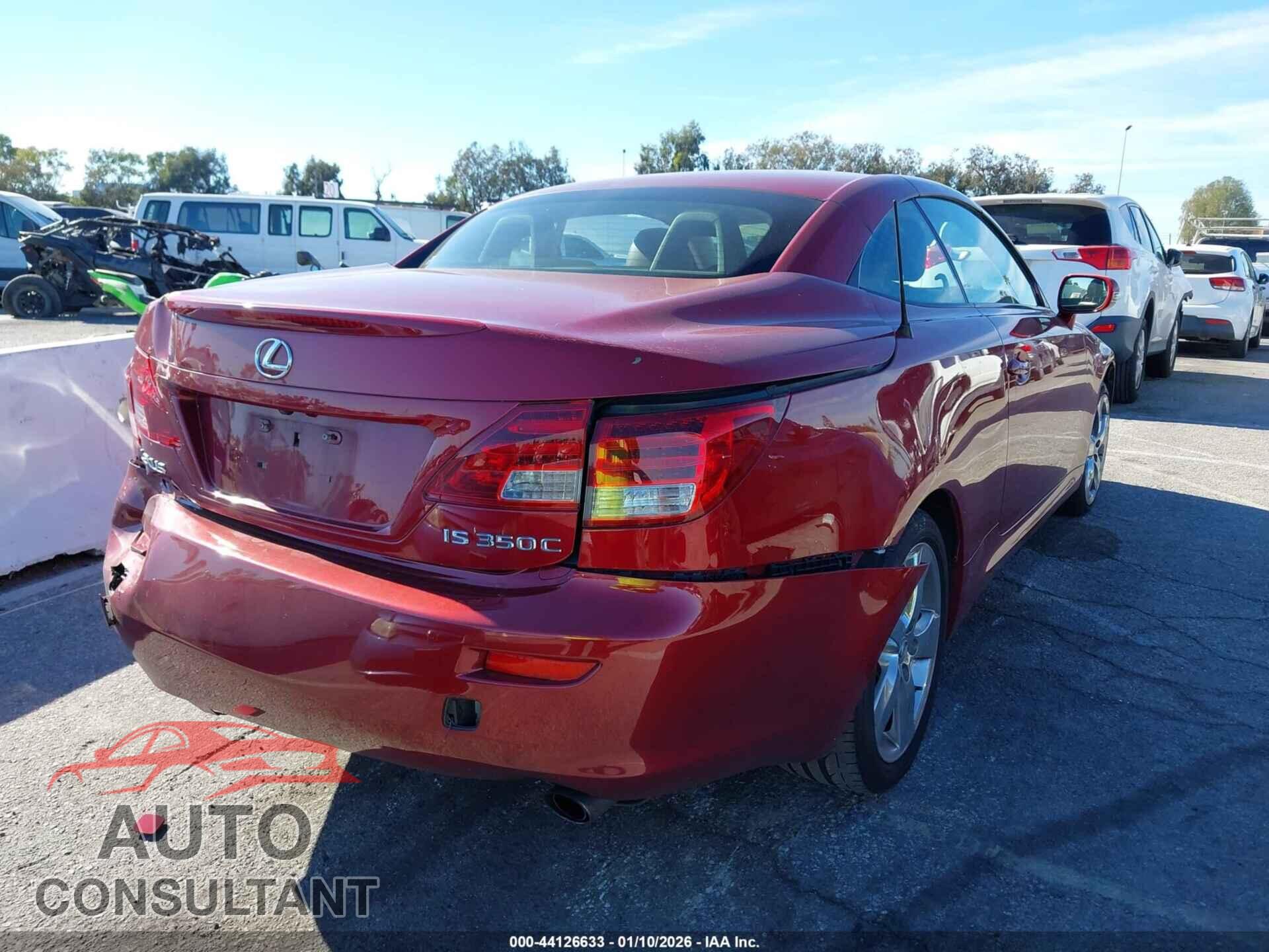 LEXUS IS 350C 2010 - JTHFE2C26A2500270
