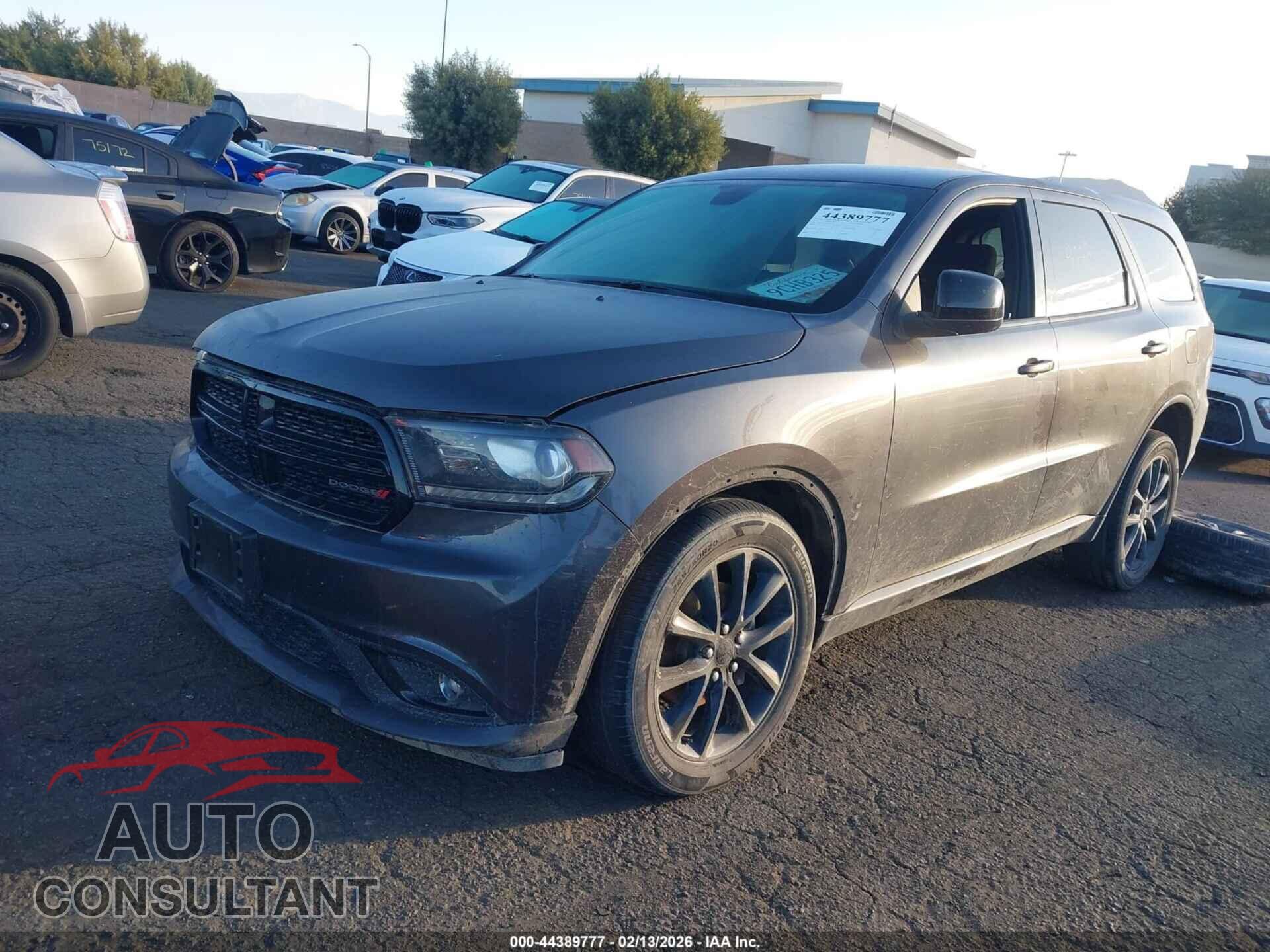 DODGE DURANGO 2018 - 1C4RDHAG3JC495283
