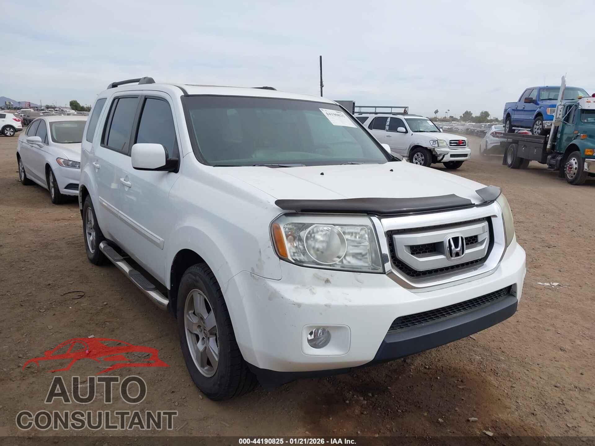 HONDA PILOT 2011 - 5FNYF4H62BB084909
