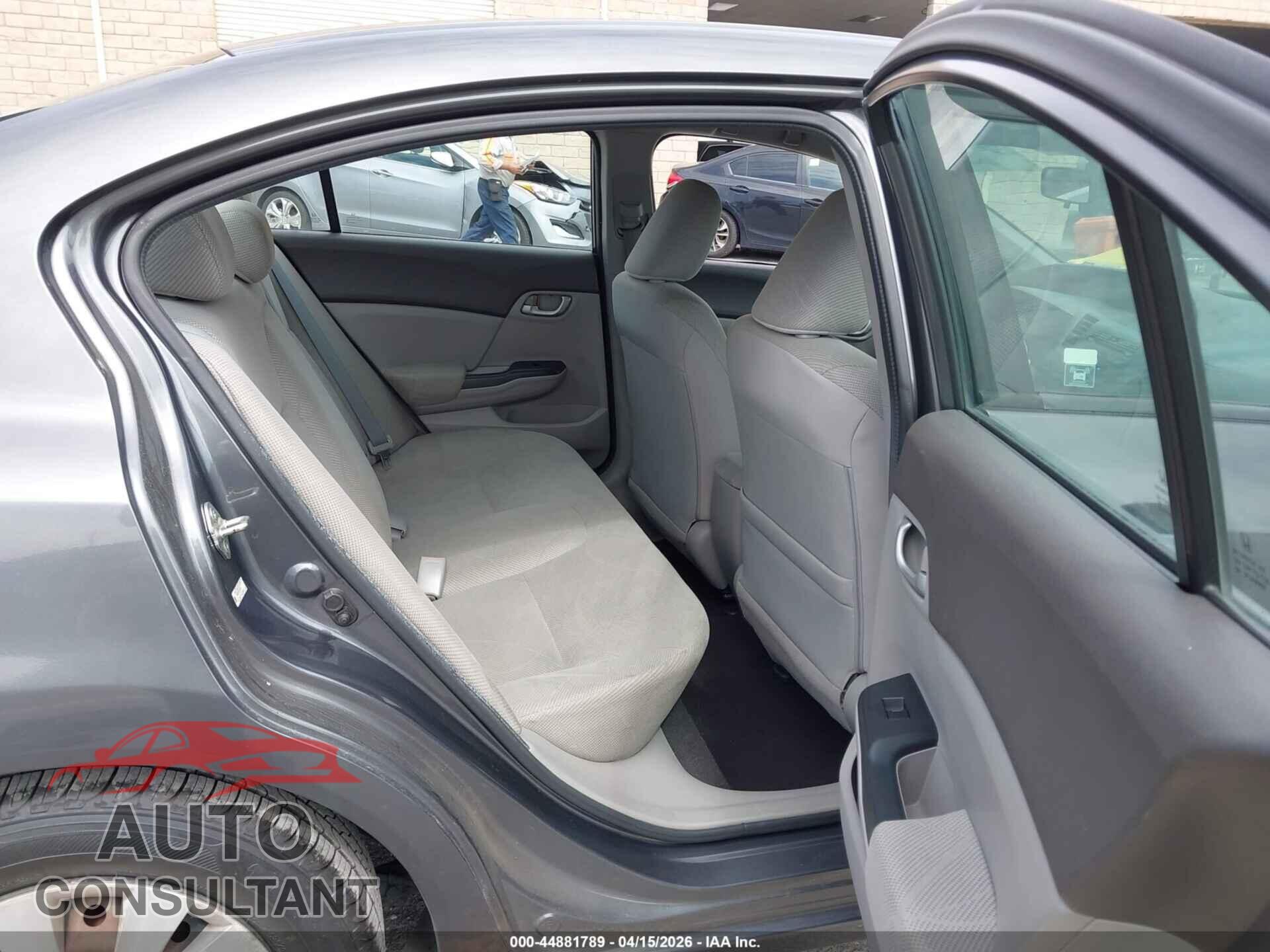 HONDA CIVIC 2012 - 2HGFB2F5XCH567451