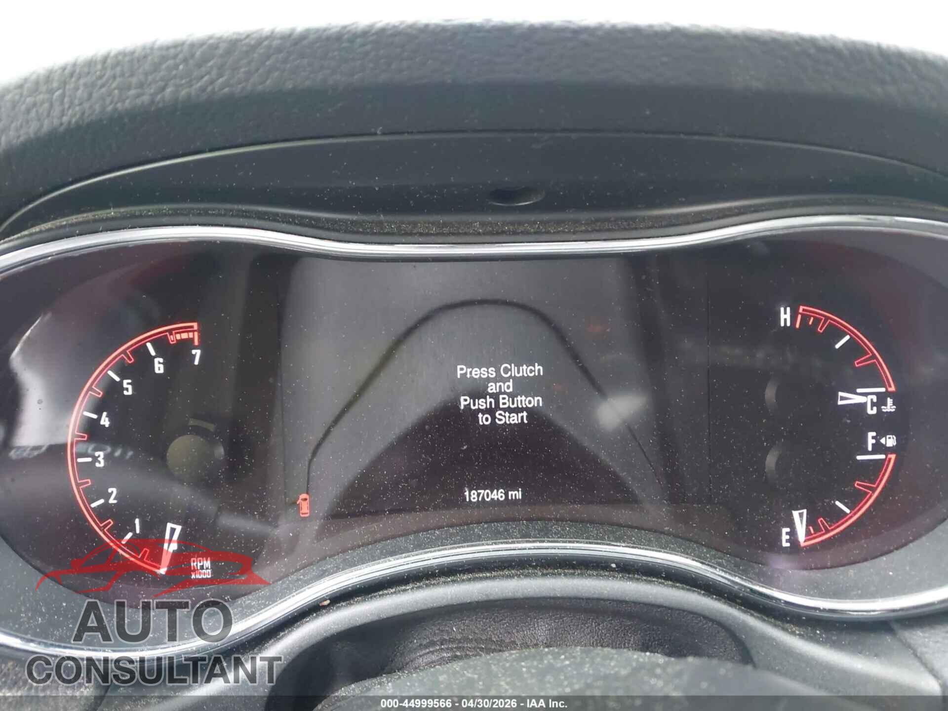DODGE DURANGO 2015 - 1C4RDHAG9FC760117