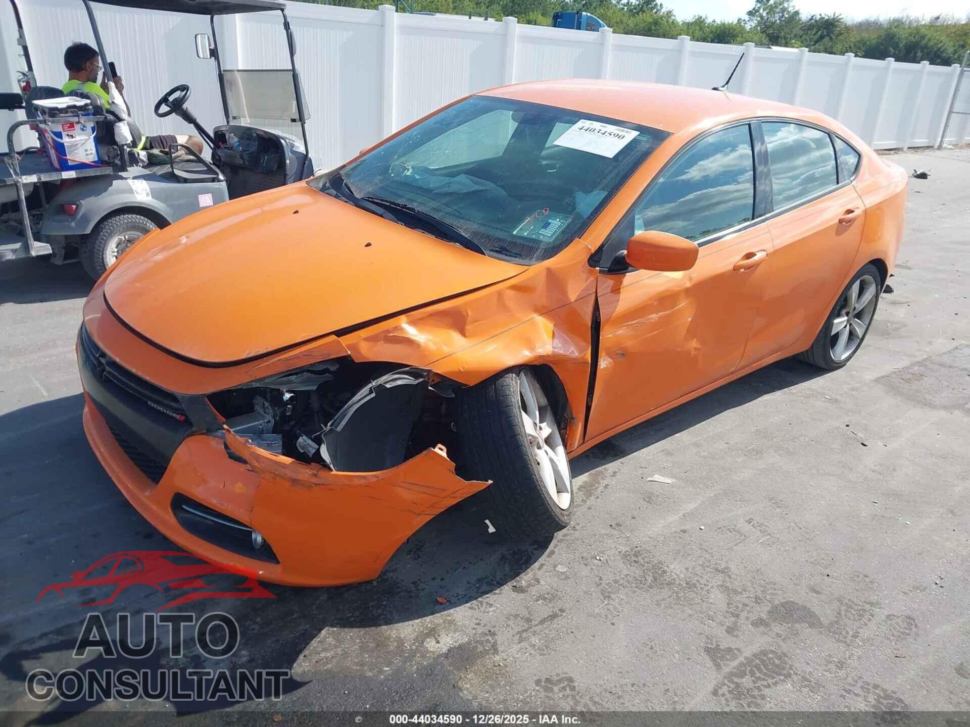 DODGE DART 2013 - 1C3CDFBA5DD342654
