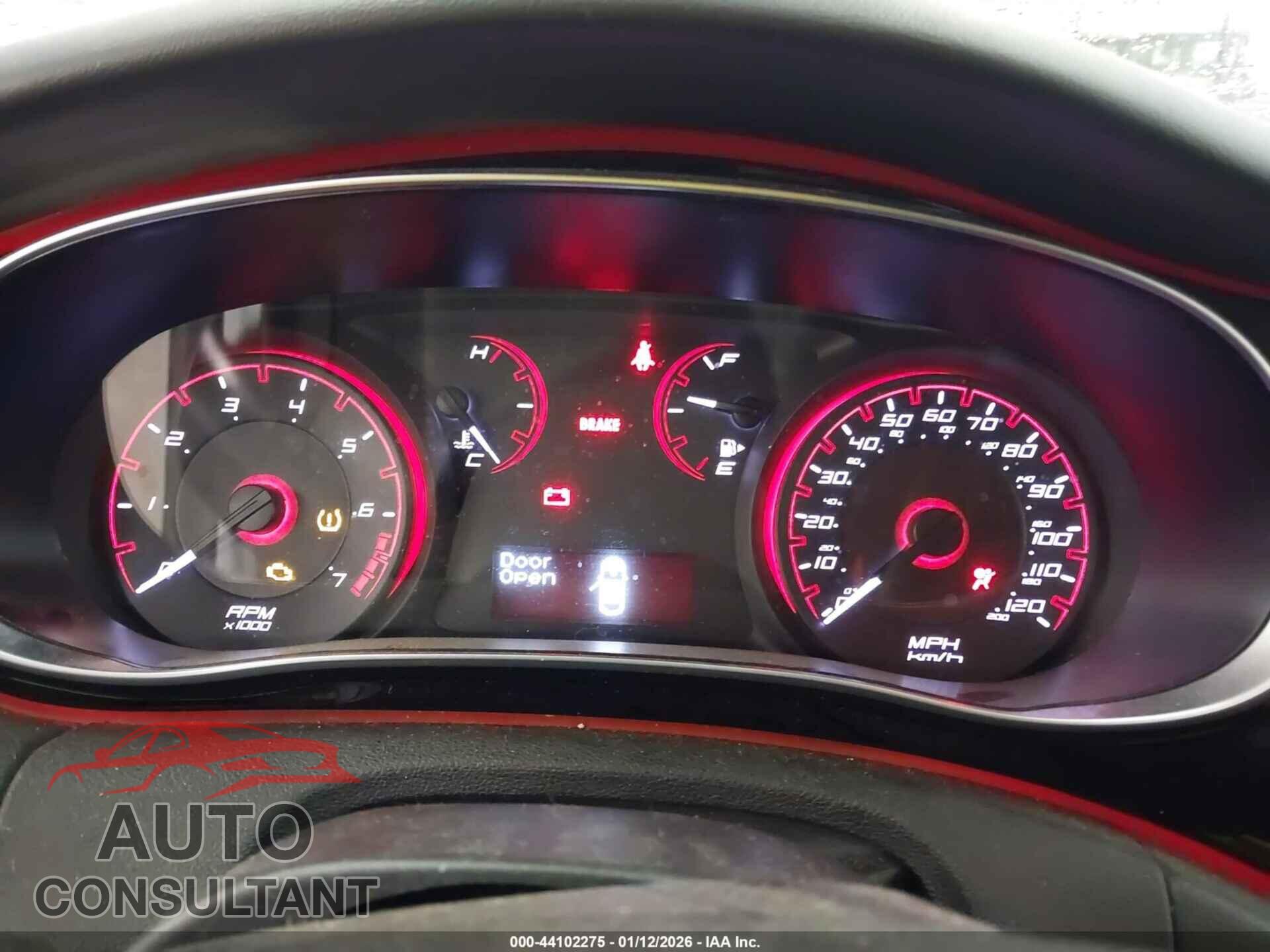 DODGE DART 2015 - 1C3CDFBB3FD403138