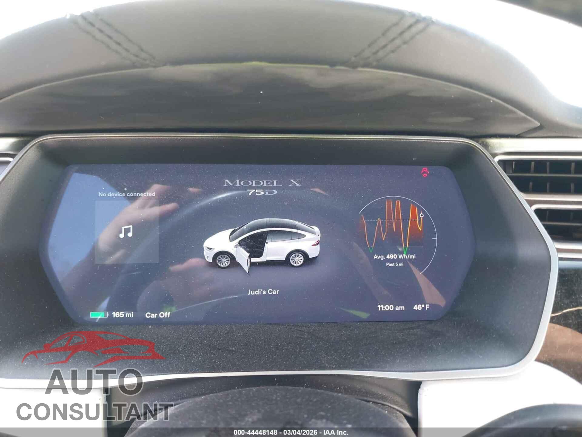 TESLA MODEL X 2017 - 5YJXCBE20HF076035