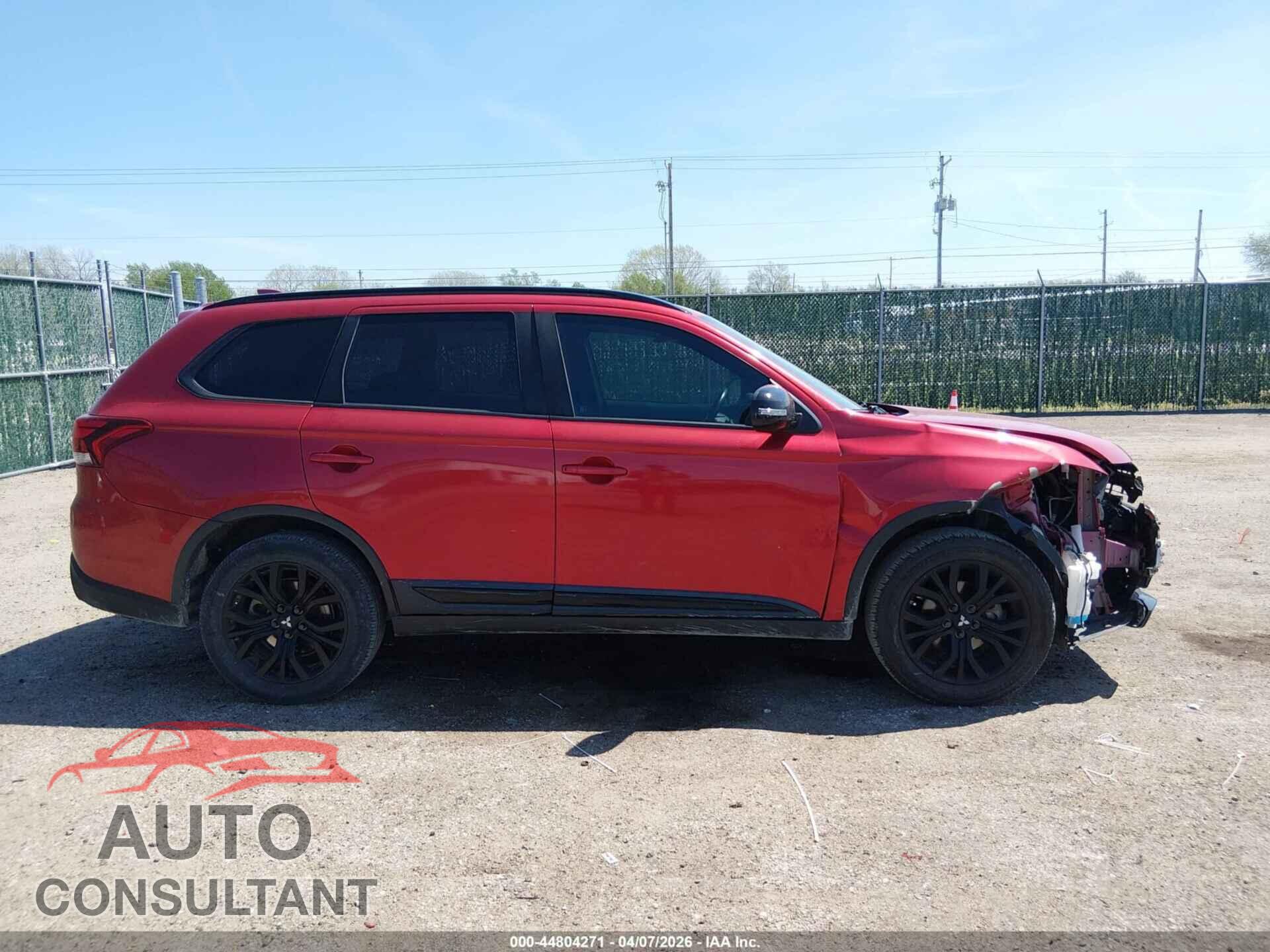 MITSUBISHI OUTLANDER 2018 - JA4AZ3A38JZ044193