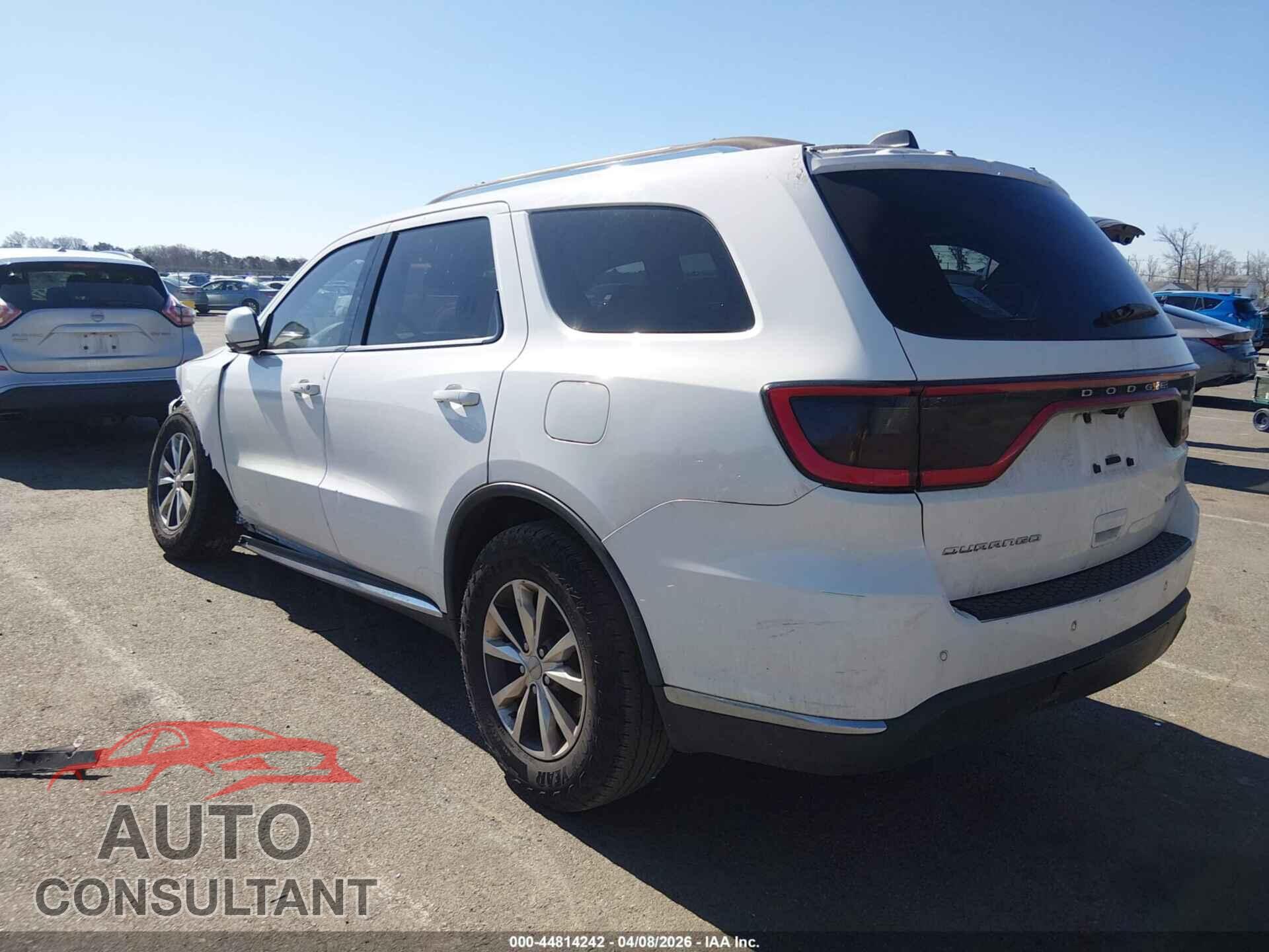 DODGE DURANGO 2016 - 1C4RDHDG3GC424069