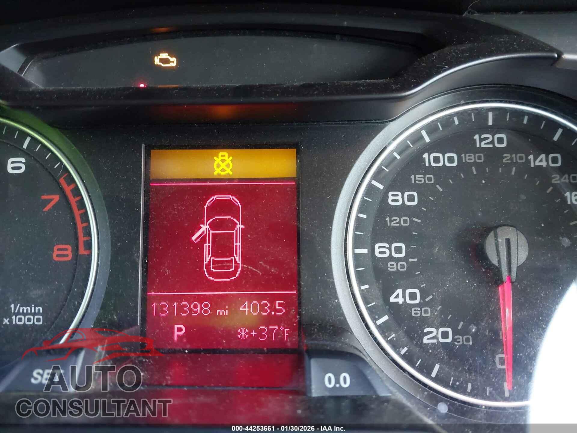 AUDI A4 2012 - WAUAFAFL7CA117807