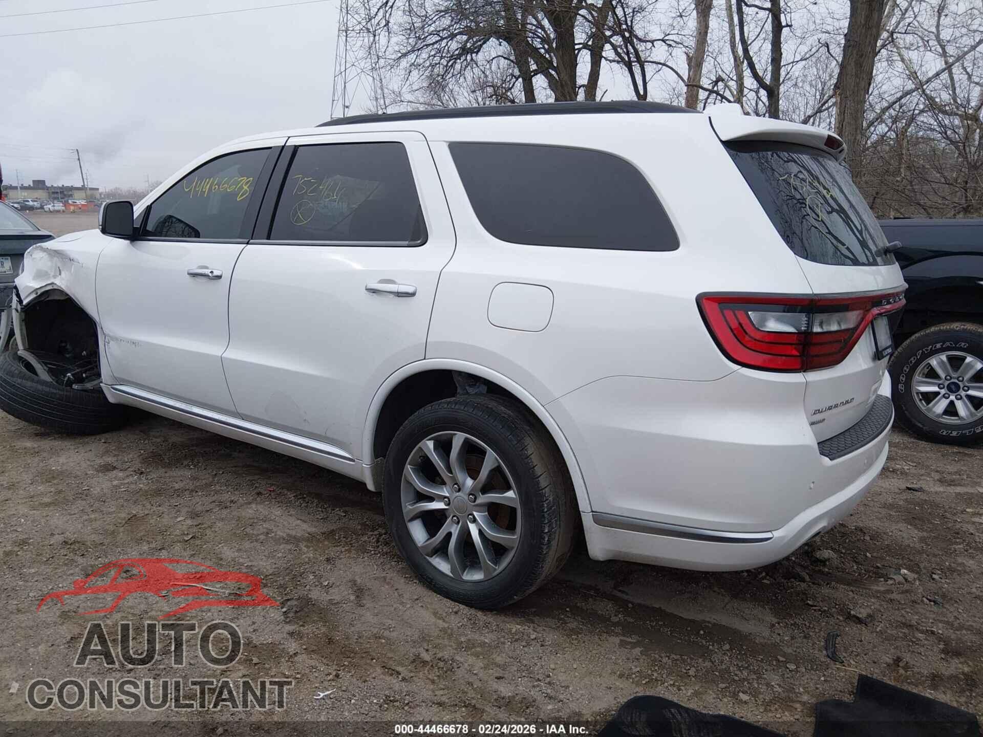DODGE DURANGO 2017 - 1C4SDJET8HC752464