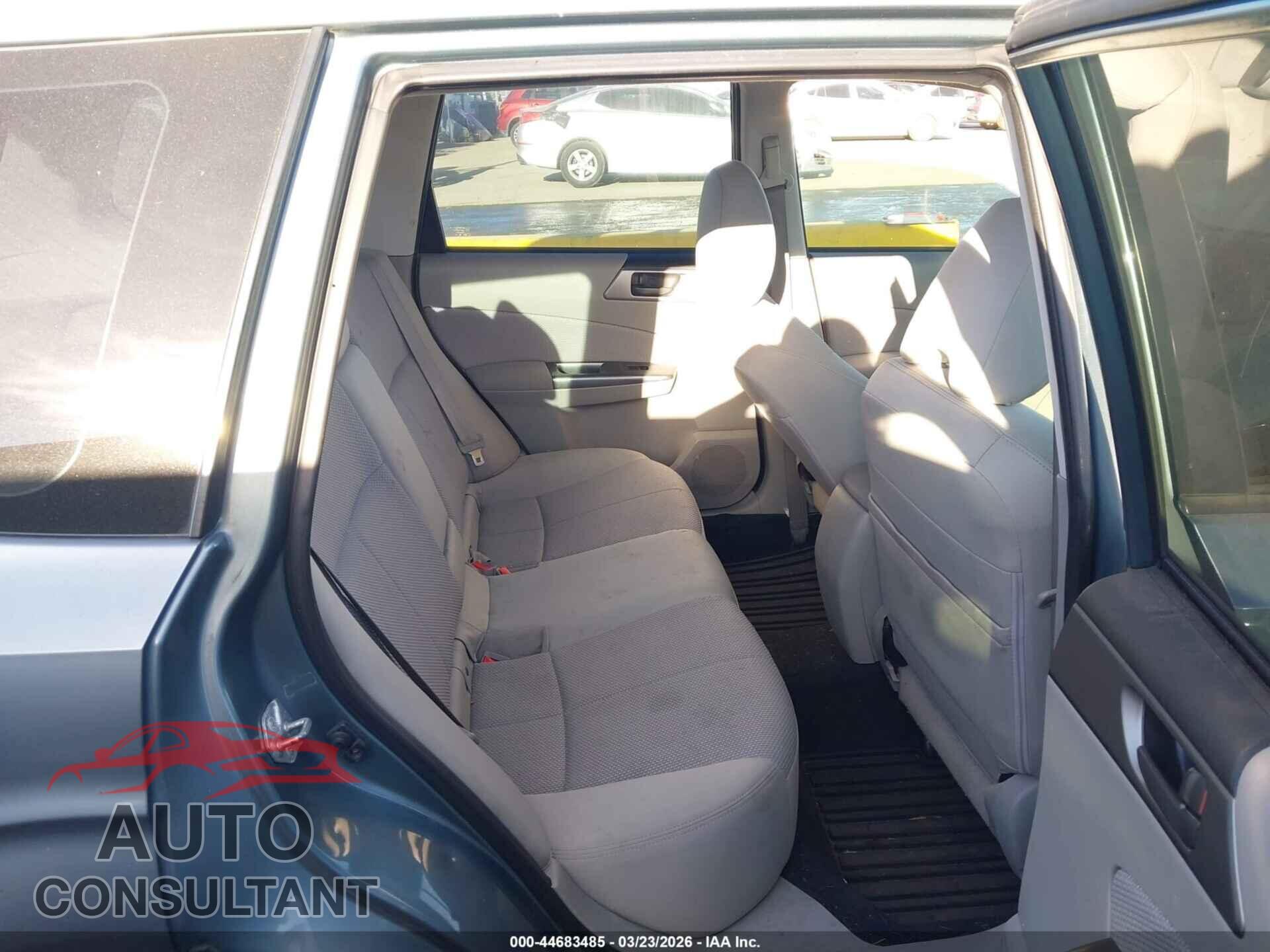SUBARU FORESTER 2011 - JF2SHABC5BH773180