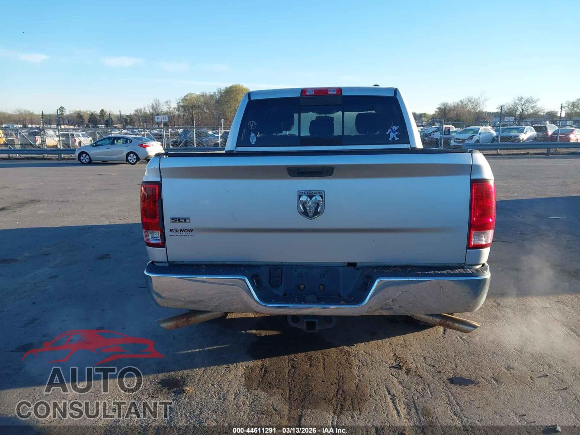 DODGE RAM 1500 2010 - 1D7RB1CT5AS248317