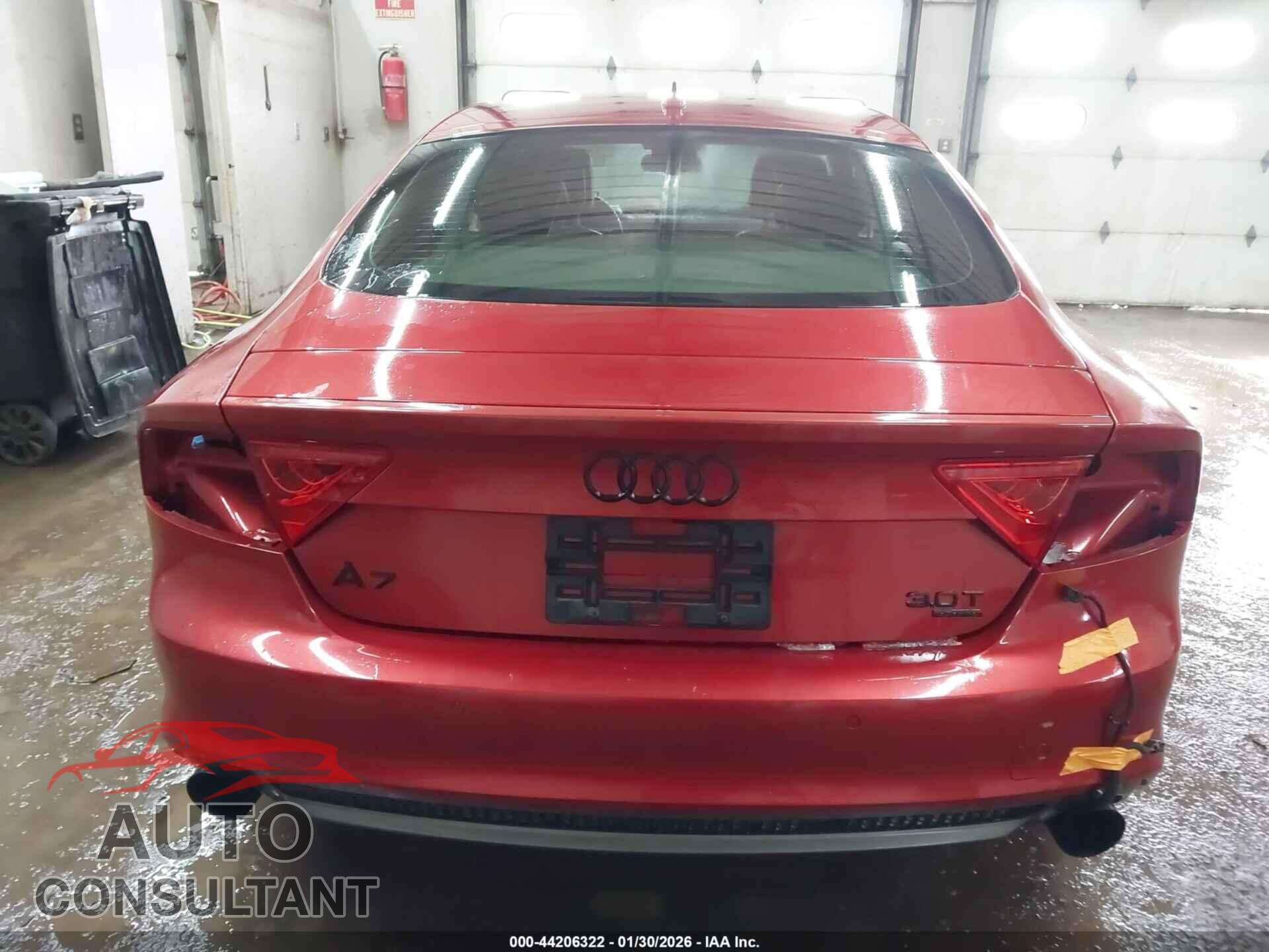 AUDI A7 2012 - WAUSGAFC8CN007908