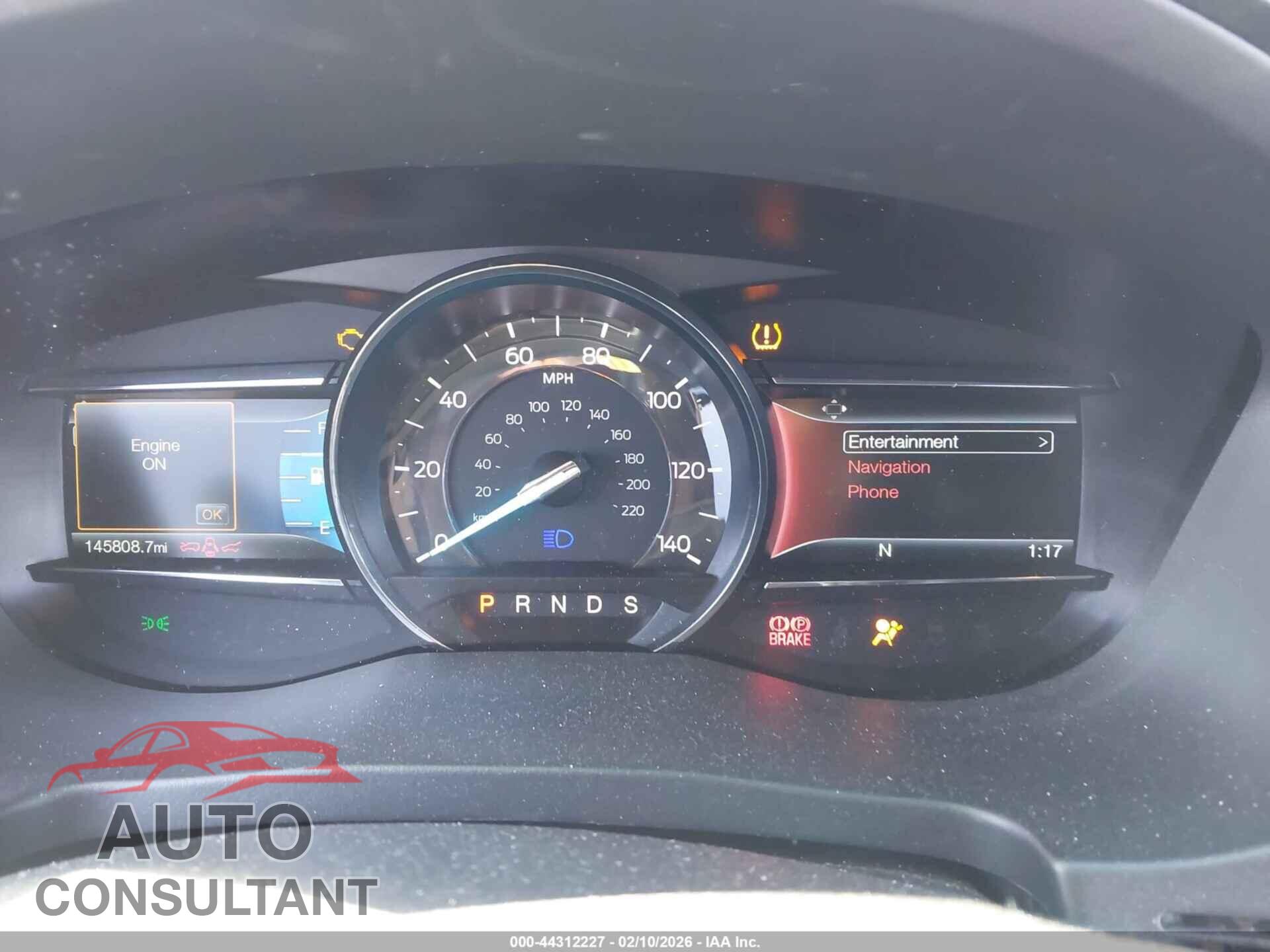 FORD EXPLORER 2017 - 1FM5K8D88HGB04538