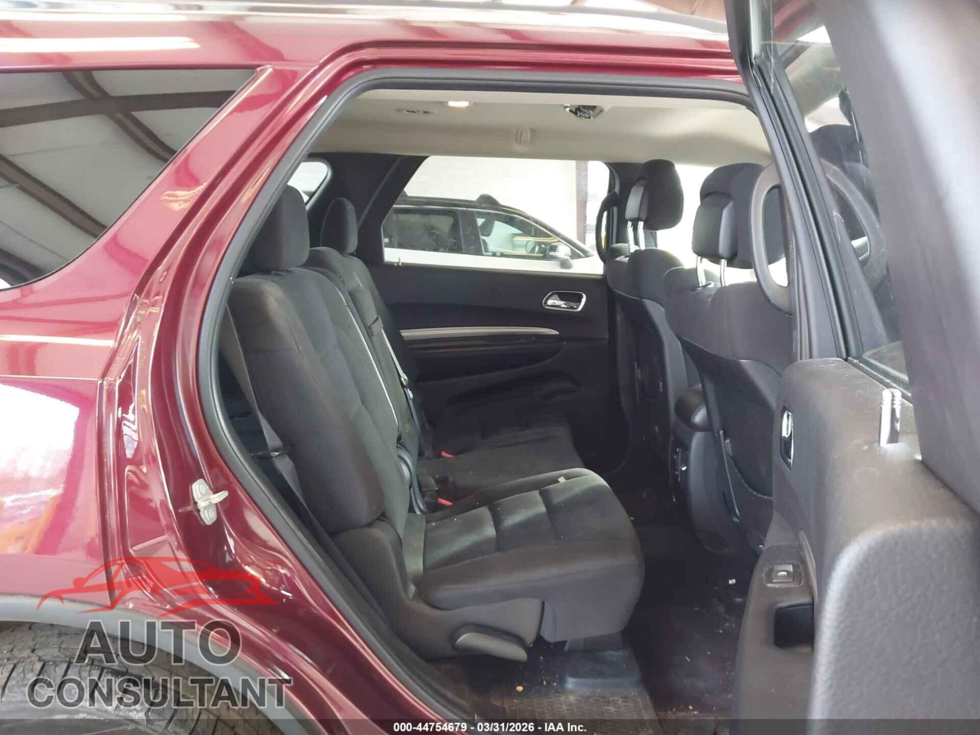 DODGE DURANGO 2017 - 1C4RDJAG5HC709949