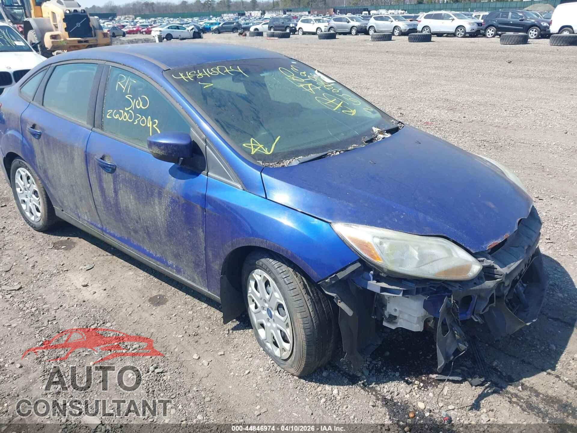 FORD FOCUS 2012 - 1FAHP3F22CL216546
