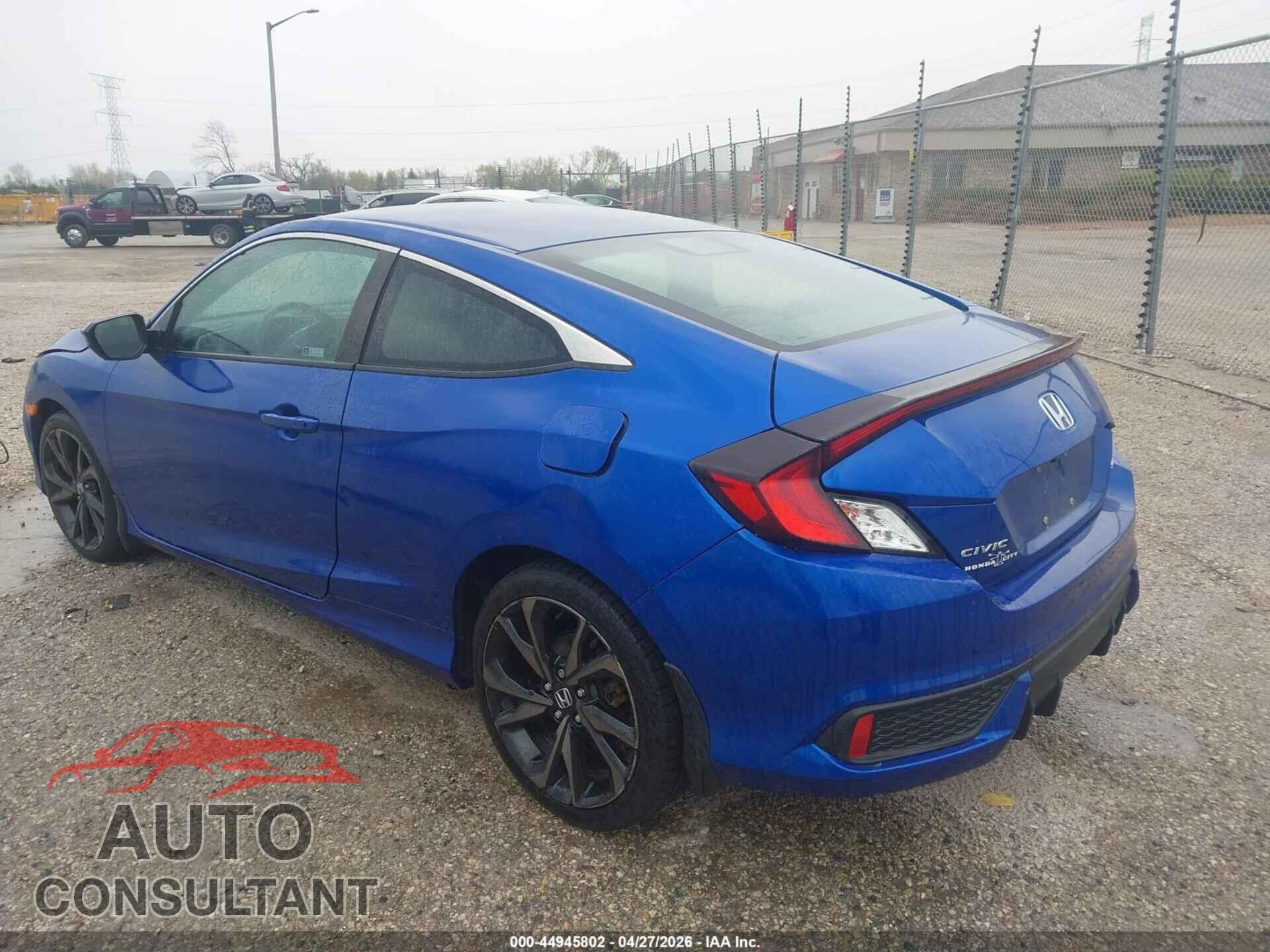 HONDA CIVIC 2019 - 2HGFC4A89KH307082
