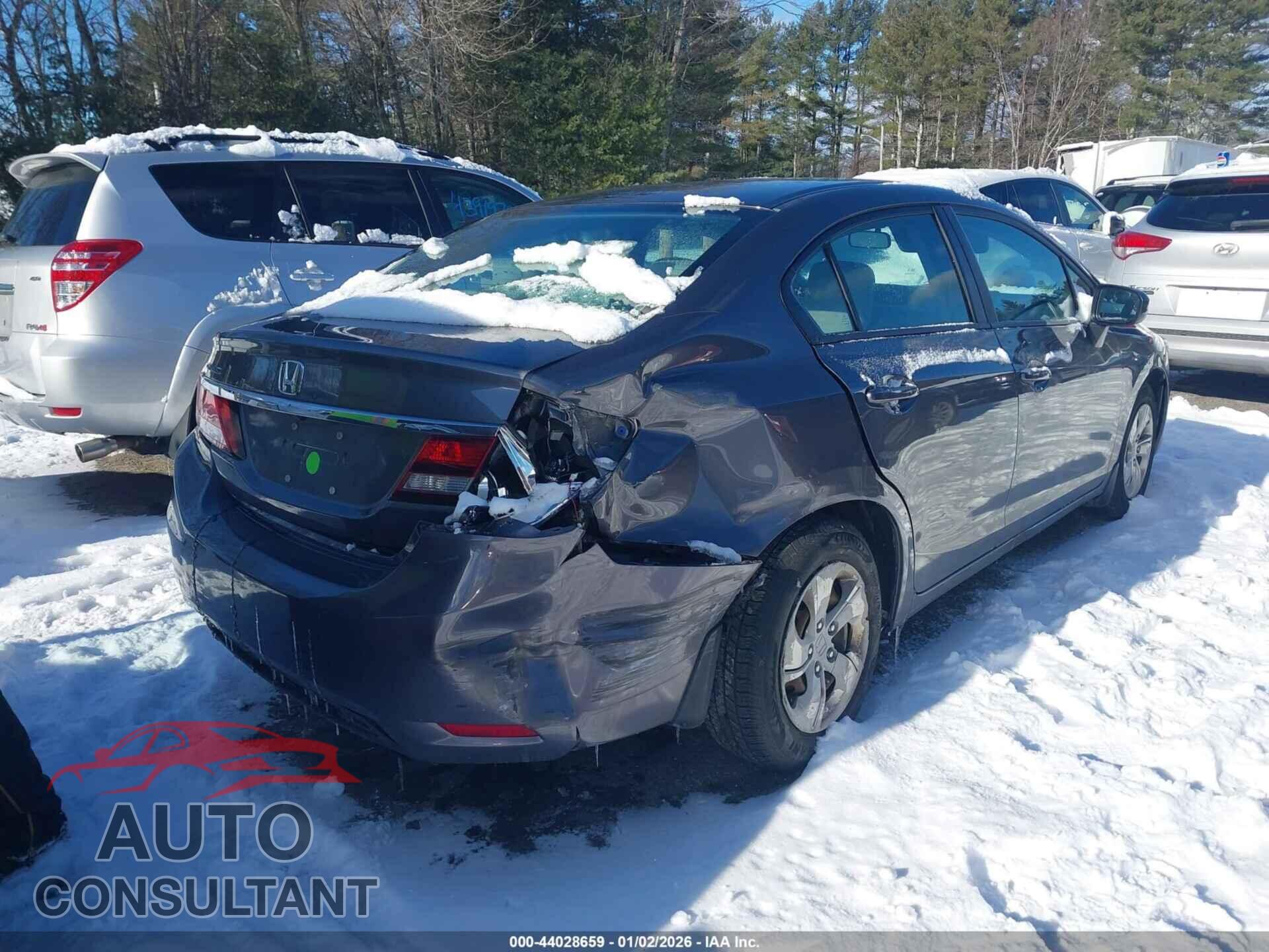 HONDA CIVIC 2015 - 2HGFB2F59FH509609