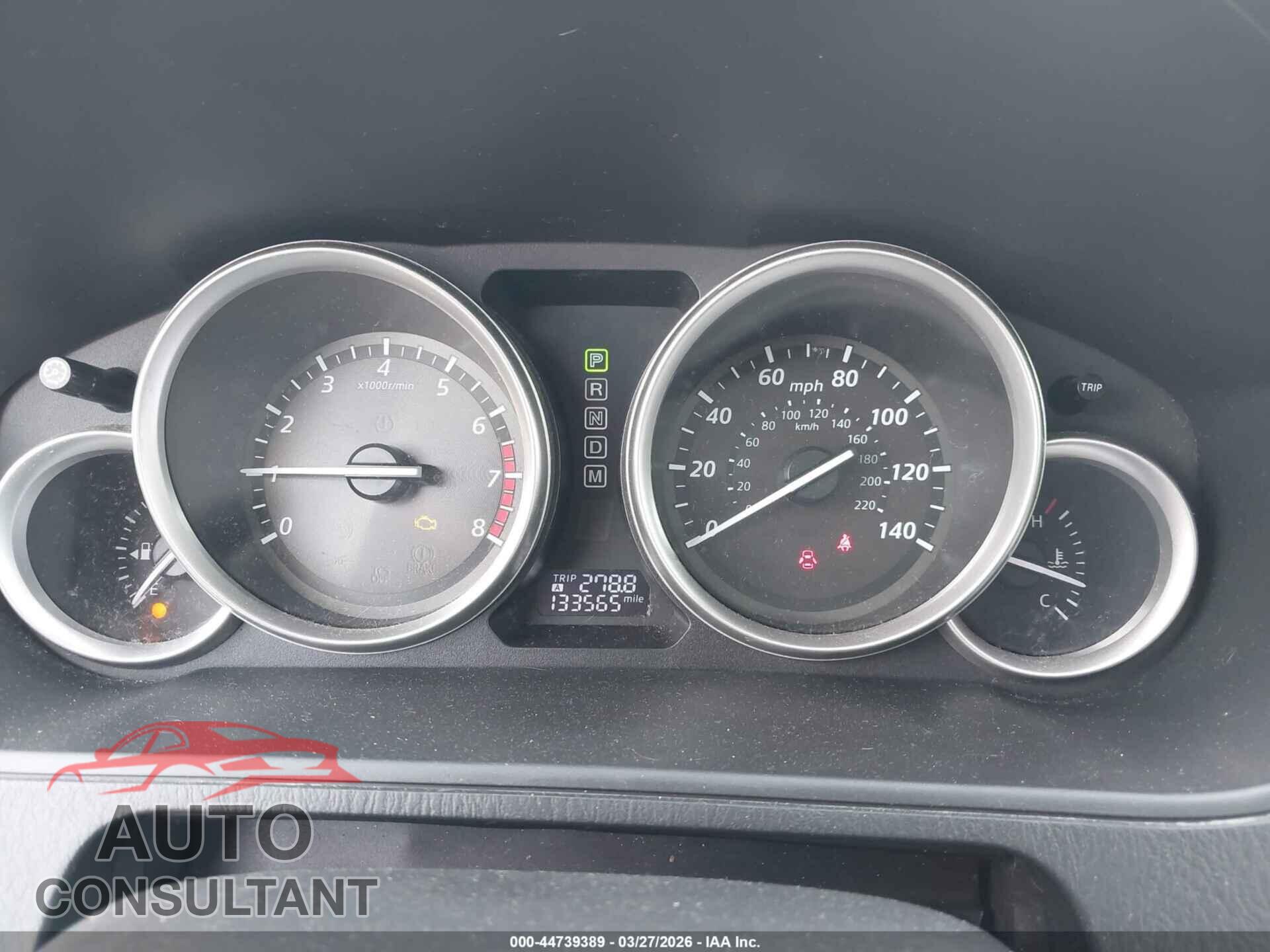 MAZDA CX-9 2013 - JM3TB3DV3D0413638
