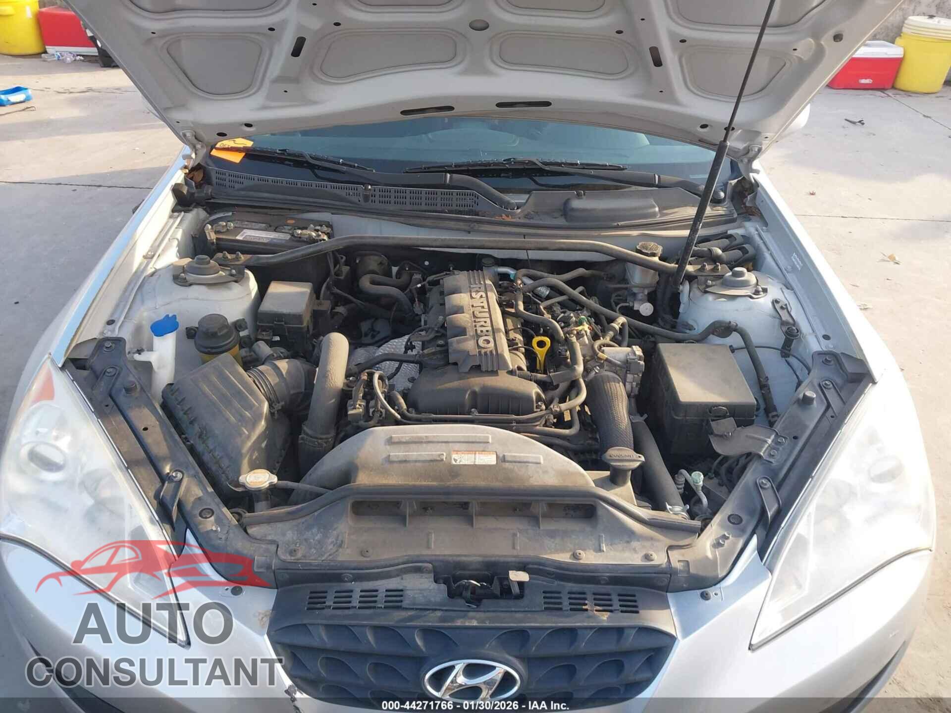 HYUNDAI GENESIS 2012 - KMHHT6KD8CU077883
