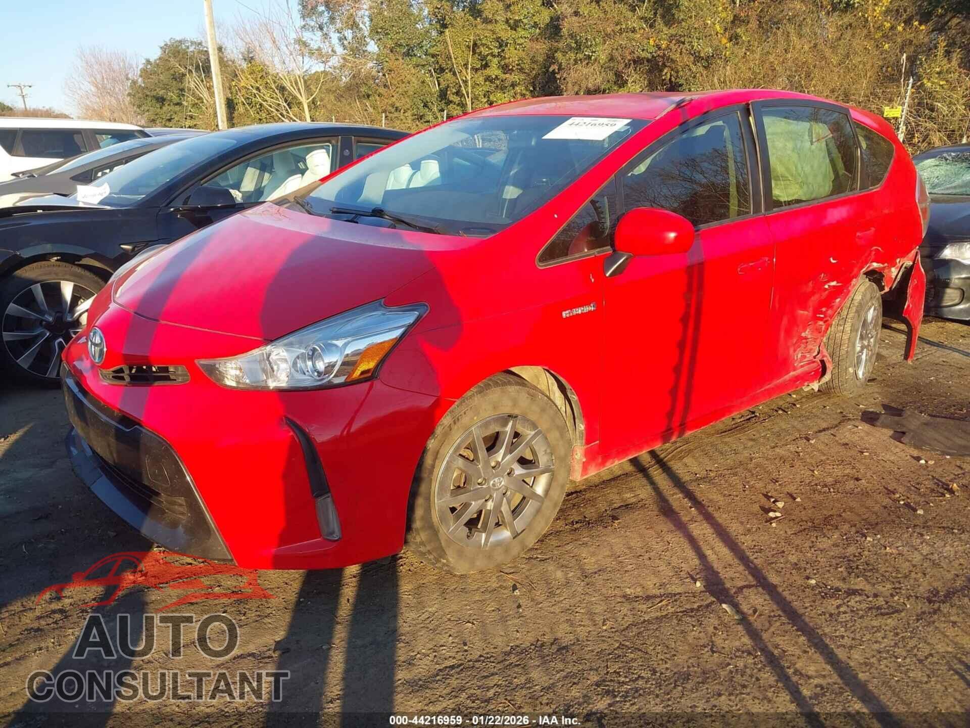 TOYOTA PRIUS V 2015 - JTDZN3EU2FJ040136