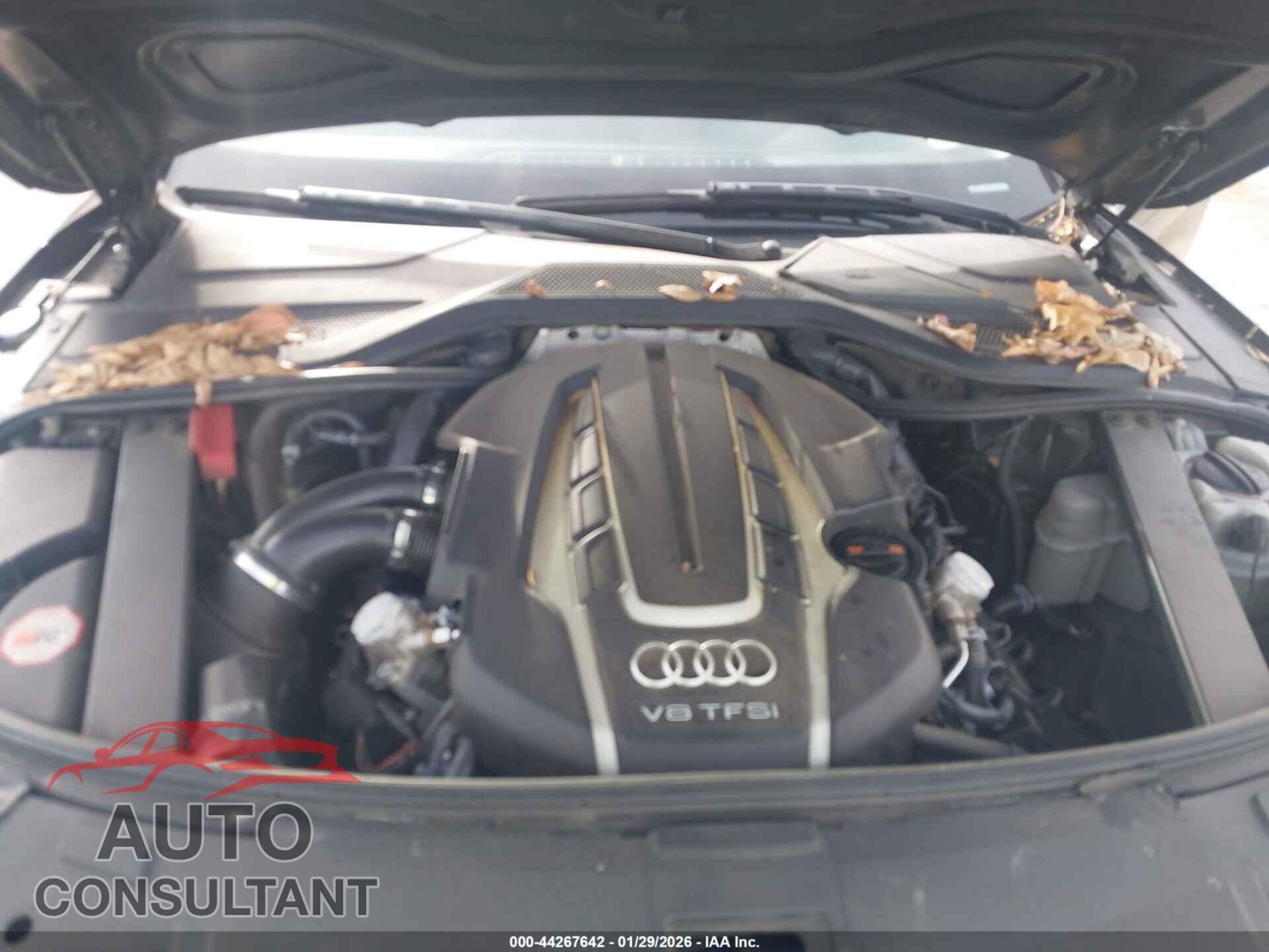 AUDI A8 2013 - WAUA2AFD5DN034438