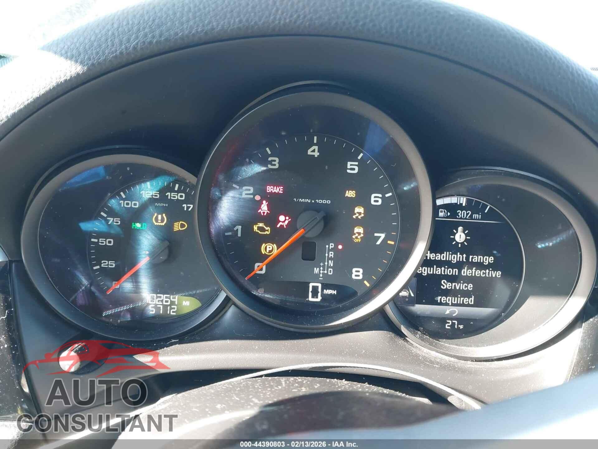PORSCHE MACAN 2017 - WP1AA2A59HLB03465