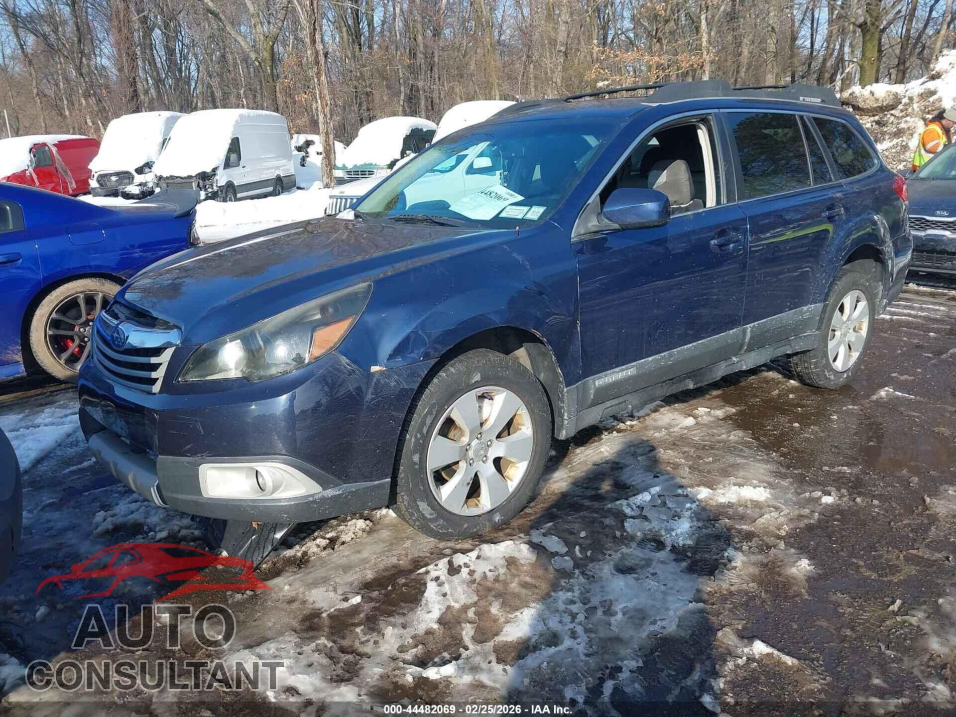 SUBARU OUTBACK 2011 - 4S4BRBCC5B3321433