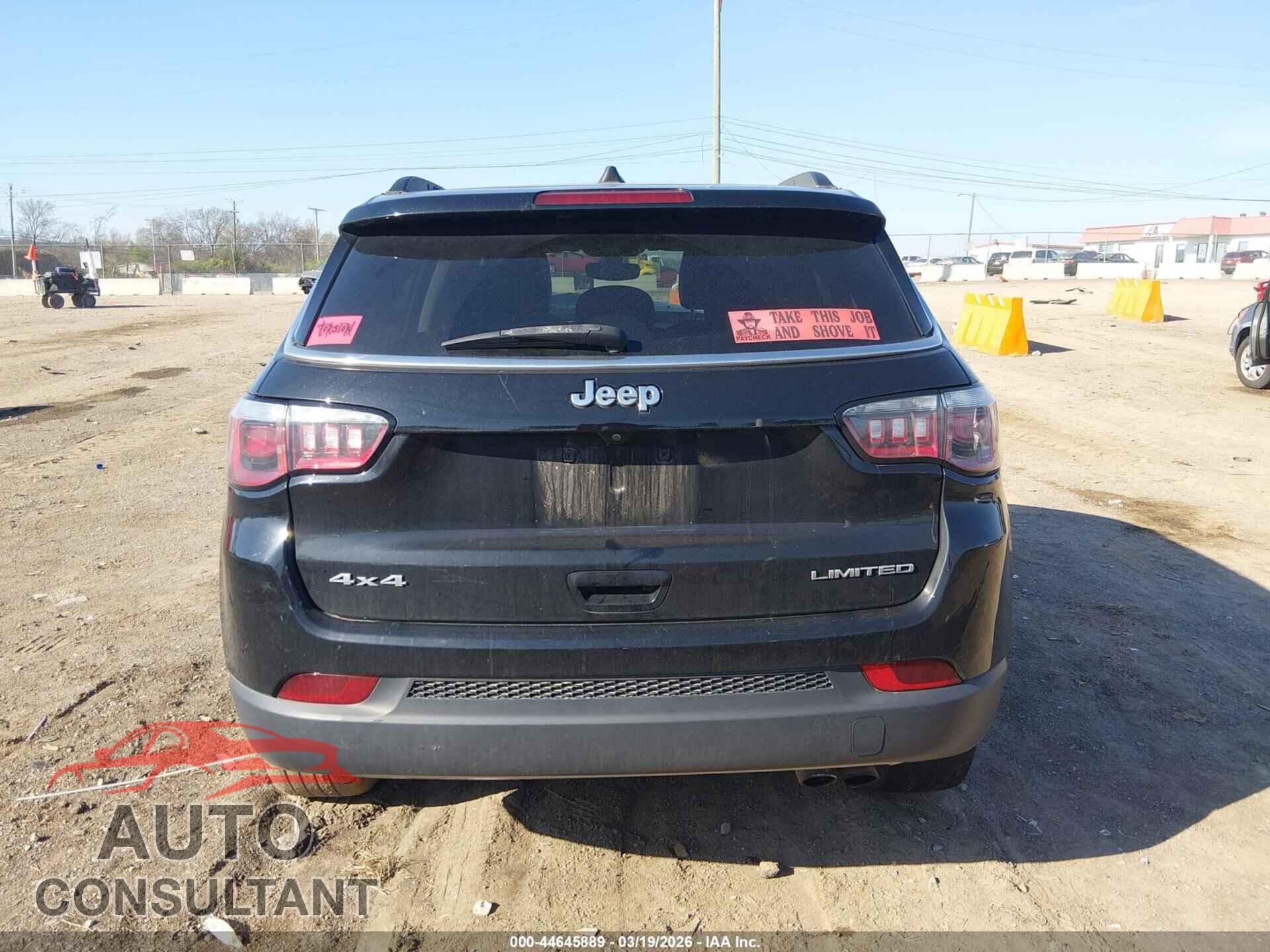 JEEP COMPASS 2019 - 3C4NJDCB4KT742141