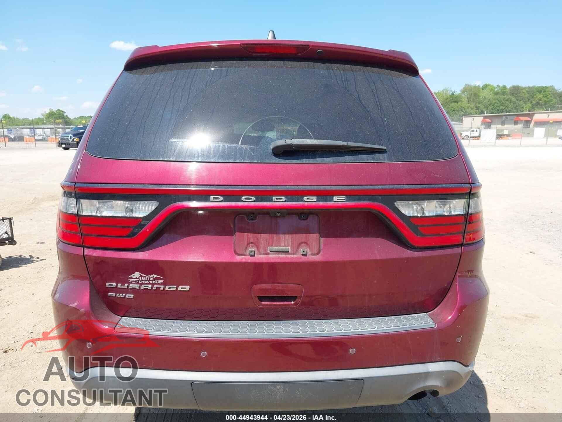 DODGE DURANGO 2017 - 1C4RDJAG1HC759764