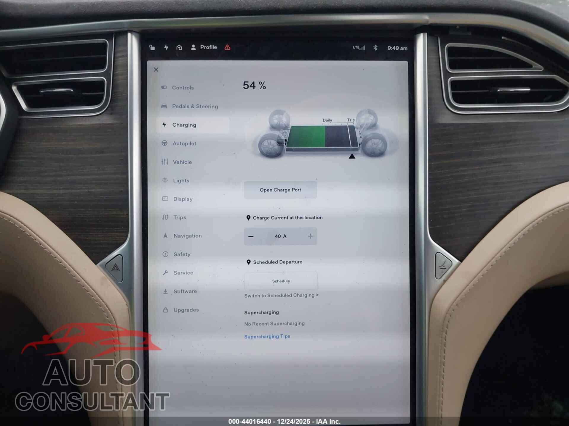 TESLA MODEL S 2015 - 5YJSA1S2XFF097437