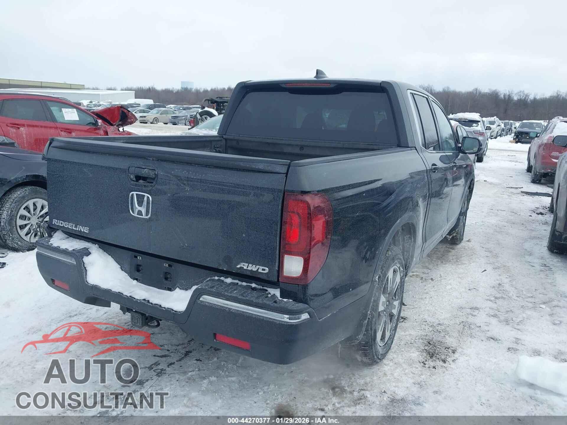 HONDA RIDGELINE 2017 - 5FPYK3F5XHB019726
