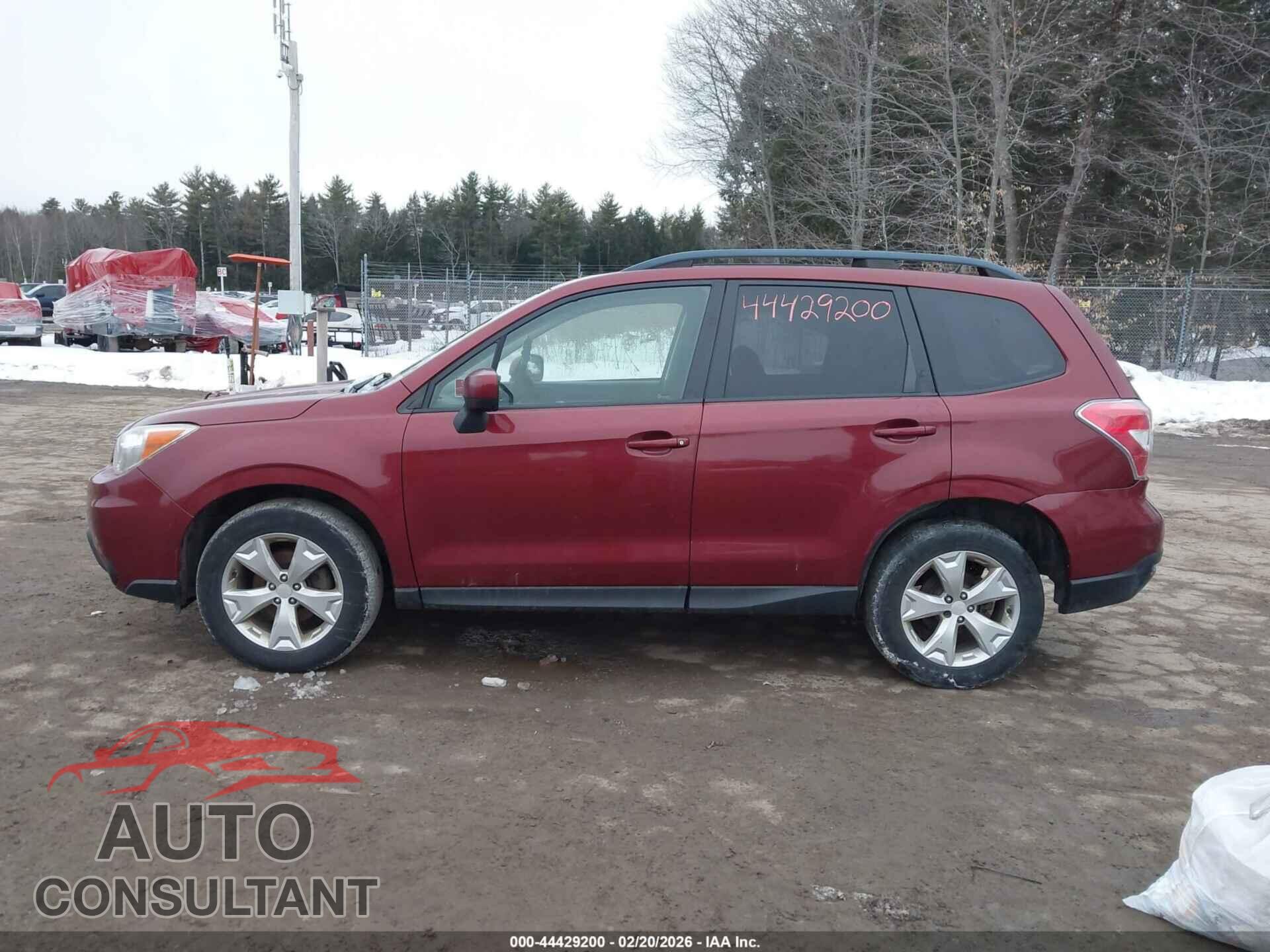 SUBARU FORESTER 2014 - JF2SJAEC0EH437215