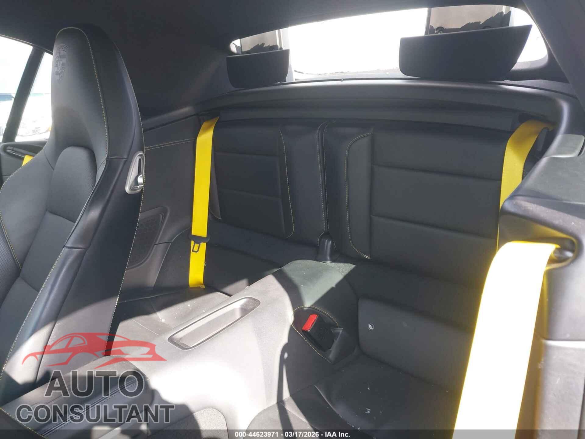 PORSCHE 911 2018 - WP0CD2A96JS162358