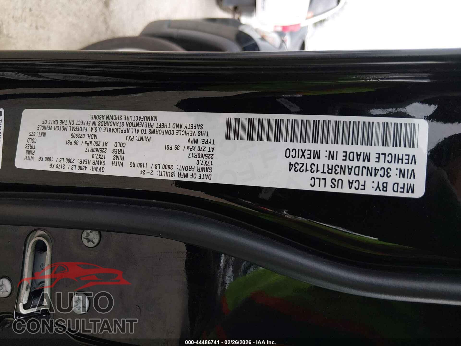 JEEP COMPASS 2024 - 3C4NJDAN3RT131234