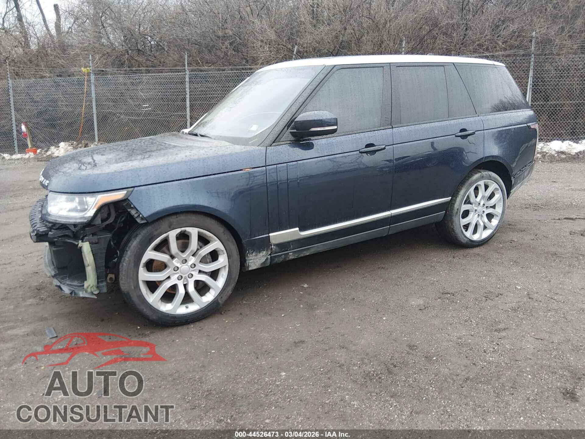 LAND ROVER RANGE ROVER 2016 - SALGS2PF2GA285523