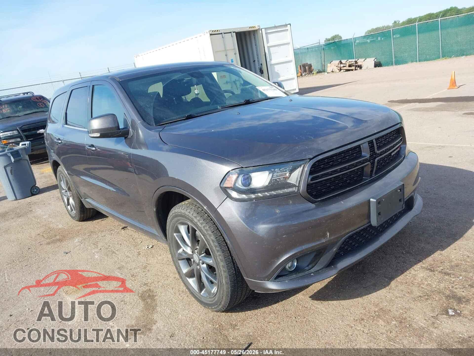 DODGE DURANGO 2017 - 1C4RDJDG3HC896779
