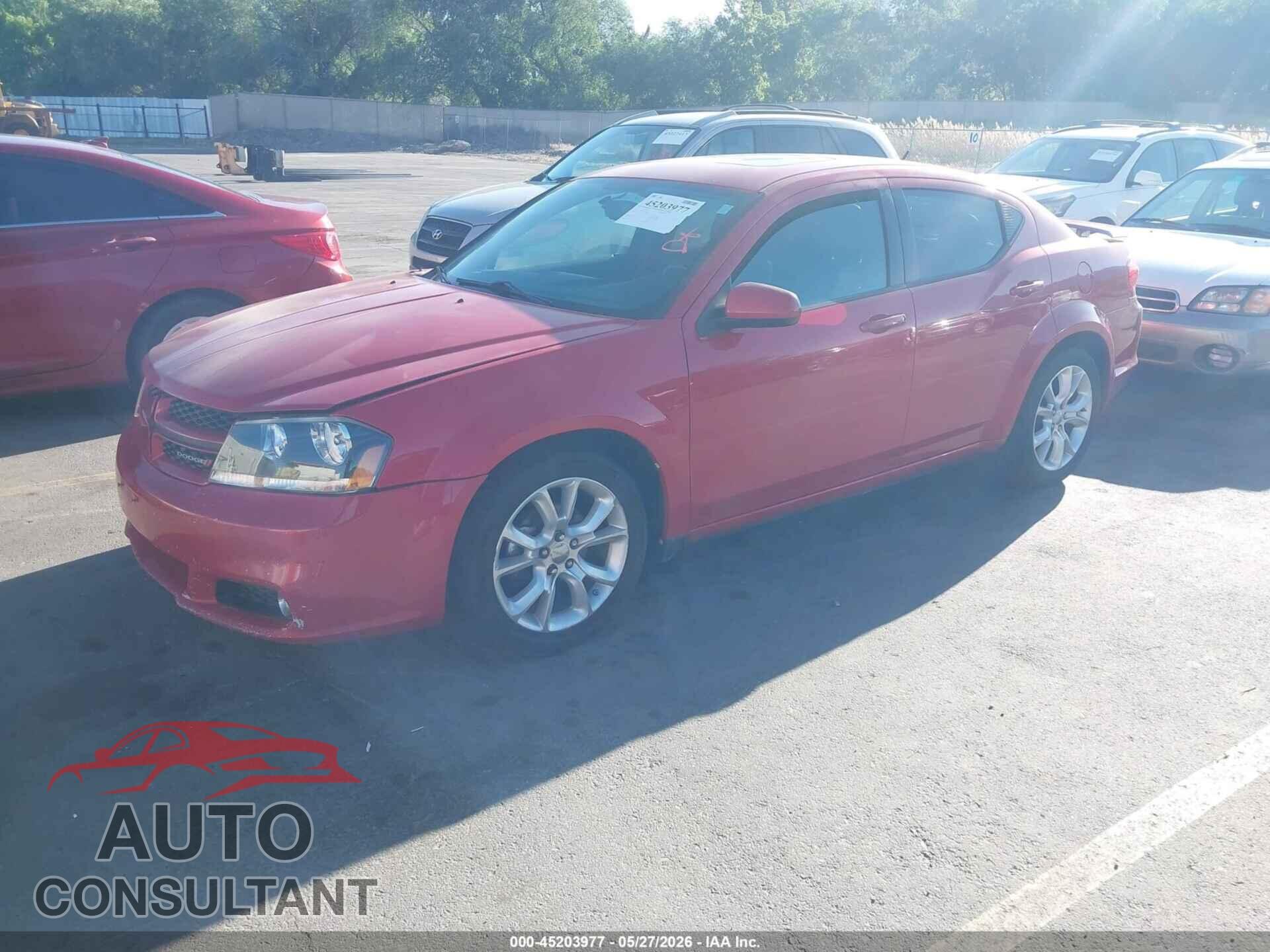 DODGE AVENGER 2013 - 1C3CDZBG1DN683050