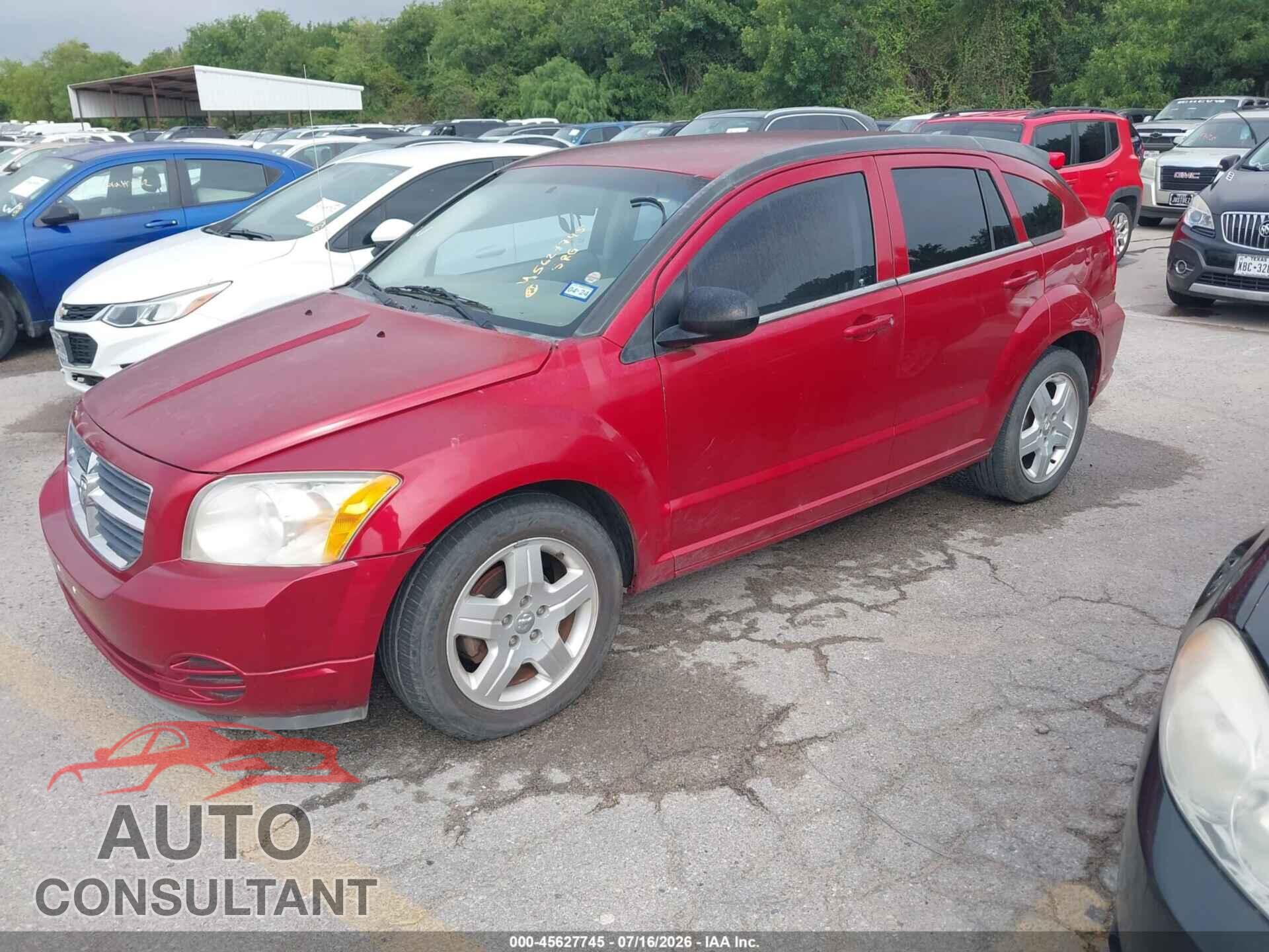 DODGE CALIBER 2009 - 1B3HB48A49D198977