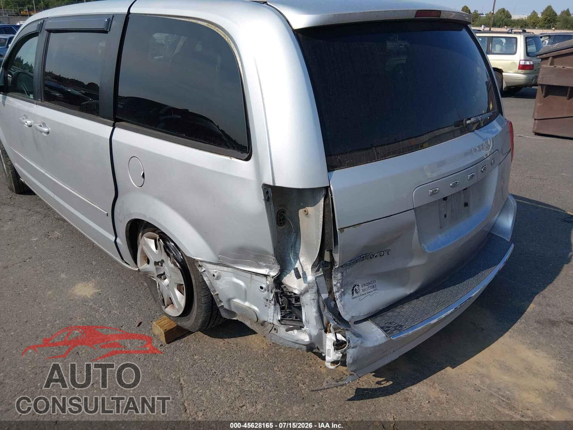 DODGE GRAND CARAVAN 2011 - 2D4RN4DG7BR700357