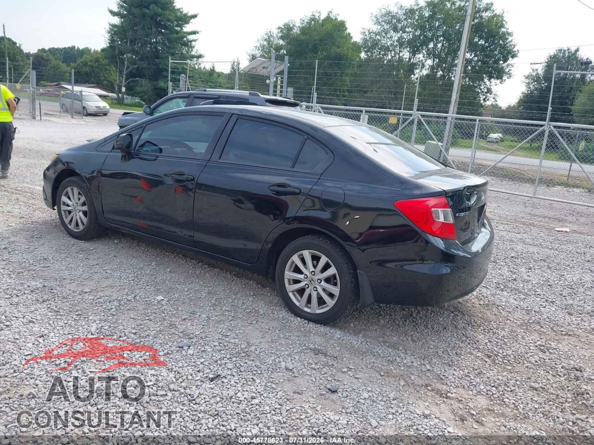 HONDA CIVIC 2012 - 19XFB2F88CE050055